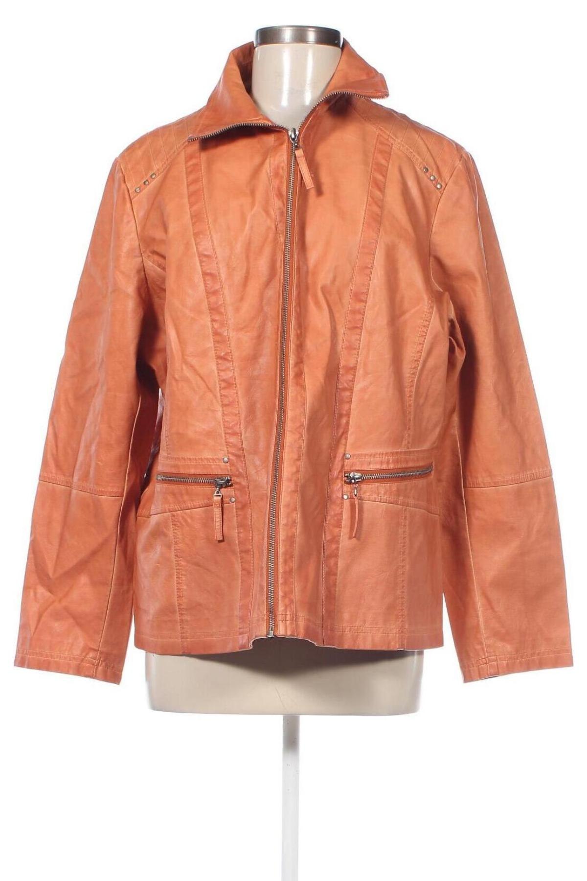 Damen Lederjacke Bexleys, Größe XXL, Farbe Orange, Preis € 30,99