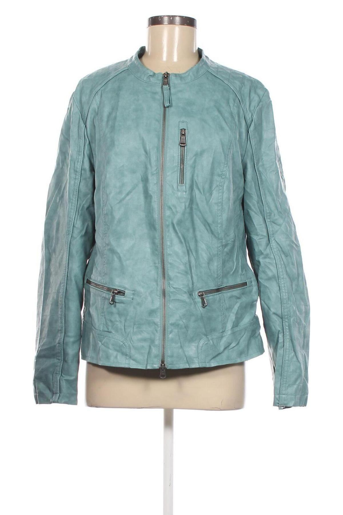 Damen Lederjacke Cecil, Größe XL, Farbe Blau, Preis 18,99 €