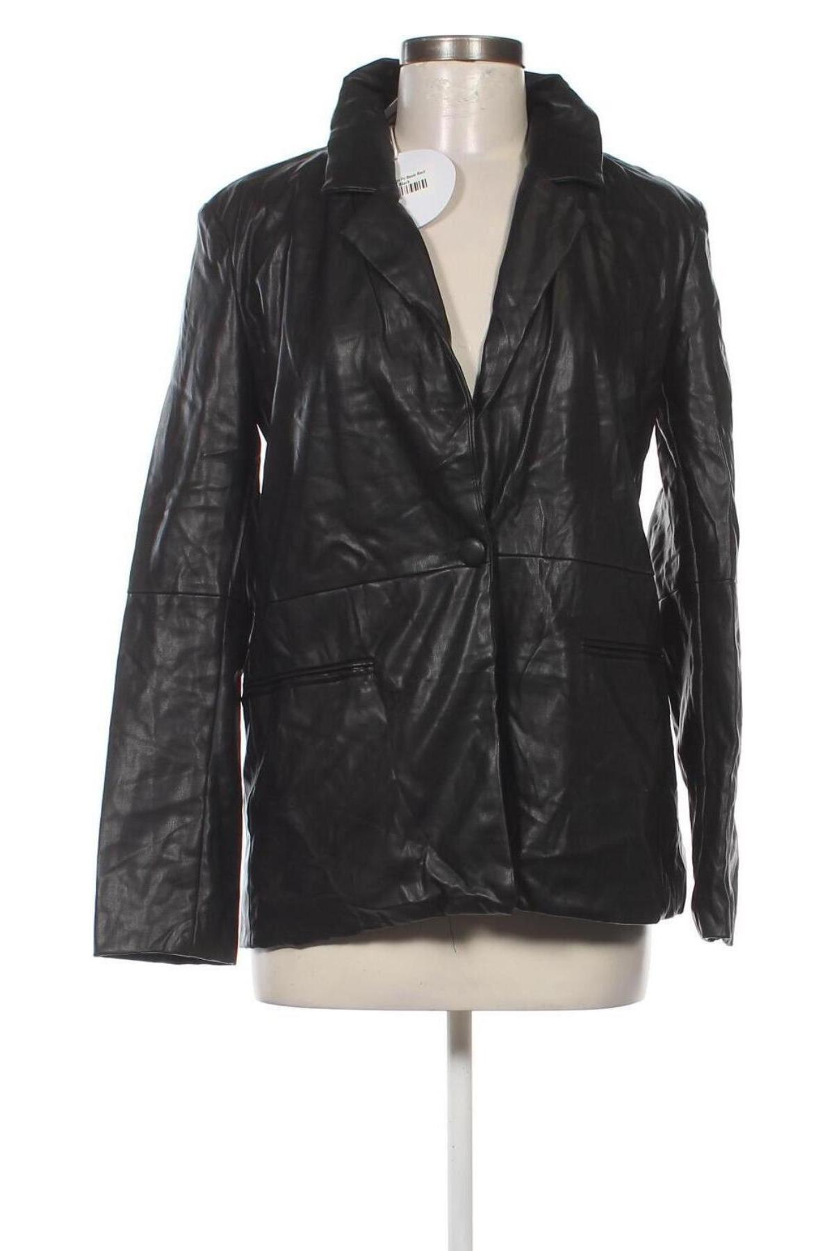 Damen Lederjacke Princess Polly, Größe M, Farbe Schwarz, Preis € 29,99