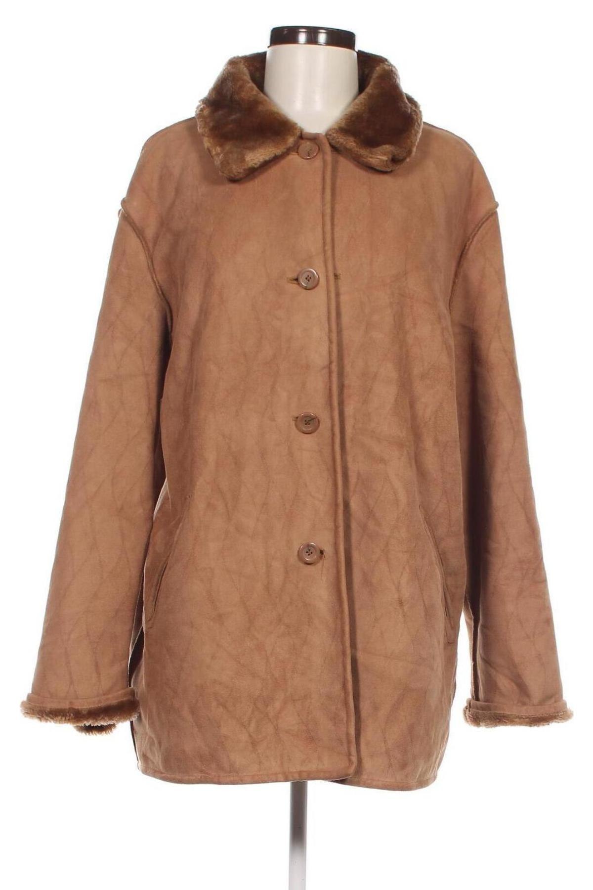 Damenmantel, Größe XL, Farbe Beige, Preis € 27,99