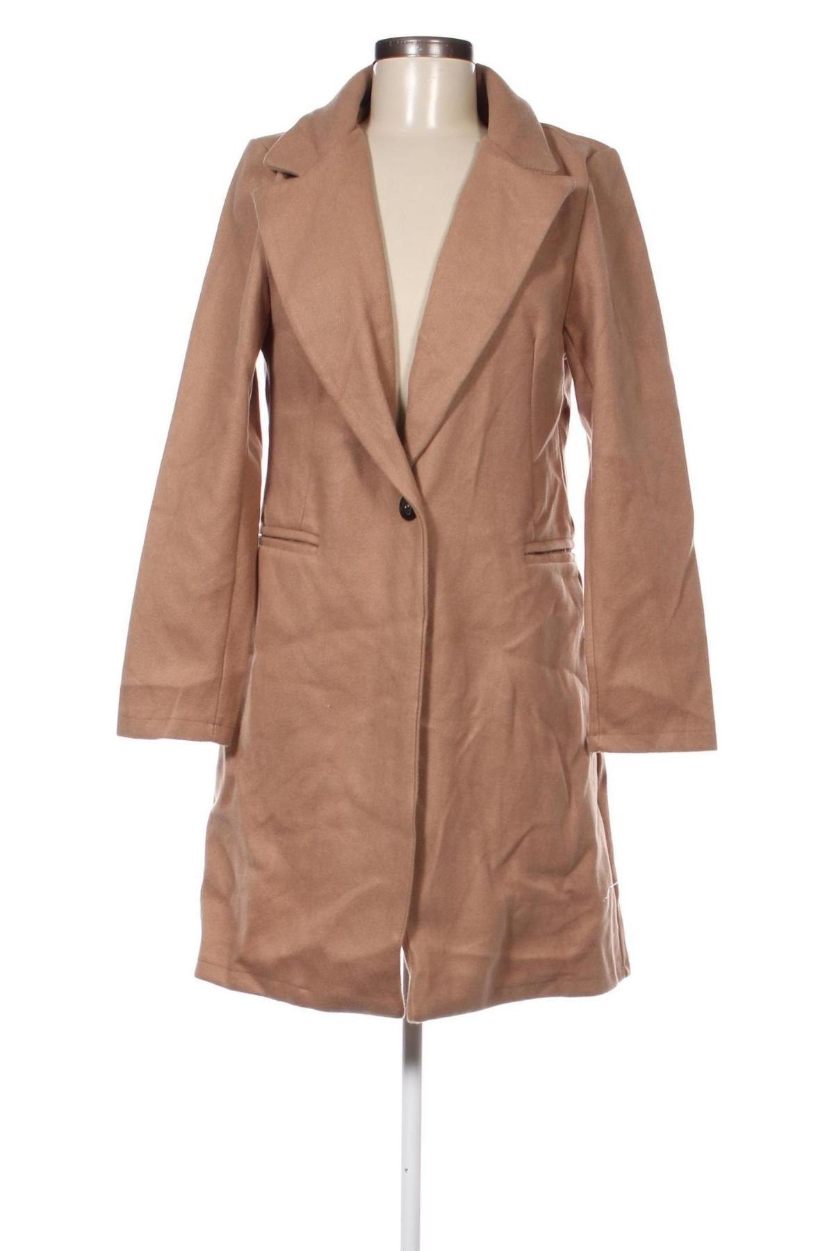 Damenmantel Boohoo, Größe M, Farbe Beige, Preis € 8,99