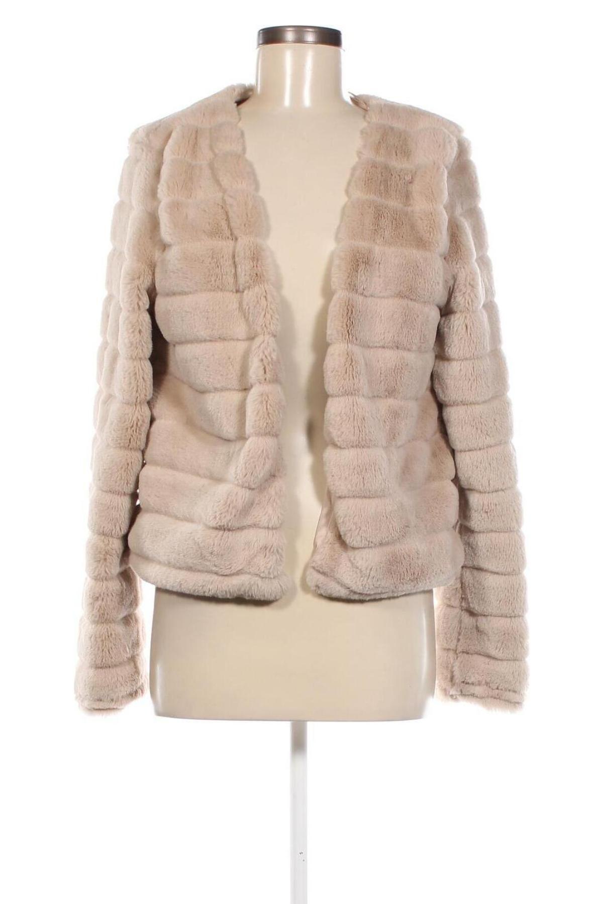 Damenmantel Gina Tricot, Größe L, Farbe Beige, Preis € 12,99