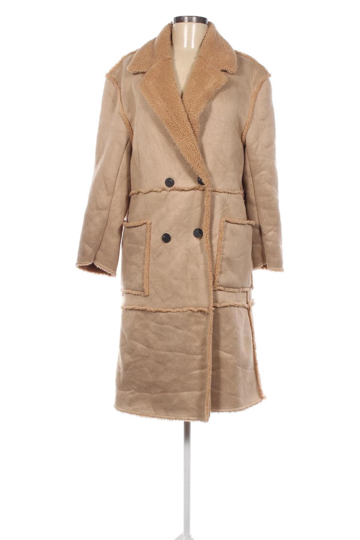 Damenmantel SHEIN, Größe L, Farbe Beige, Preis € 27,99