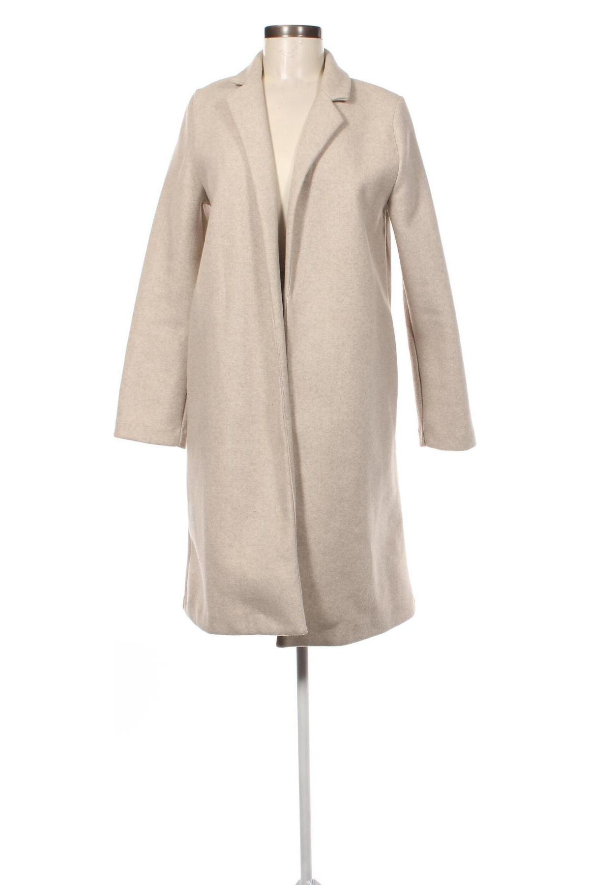 Damenmantel Zara, Größe M, Farbe Beige, Preis 28,12 €