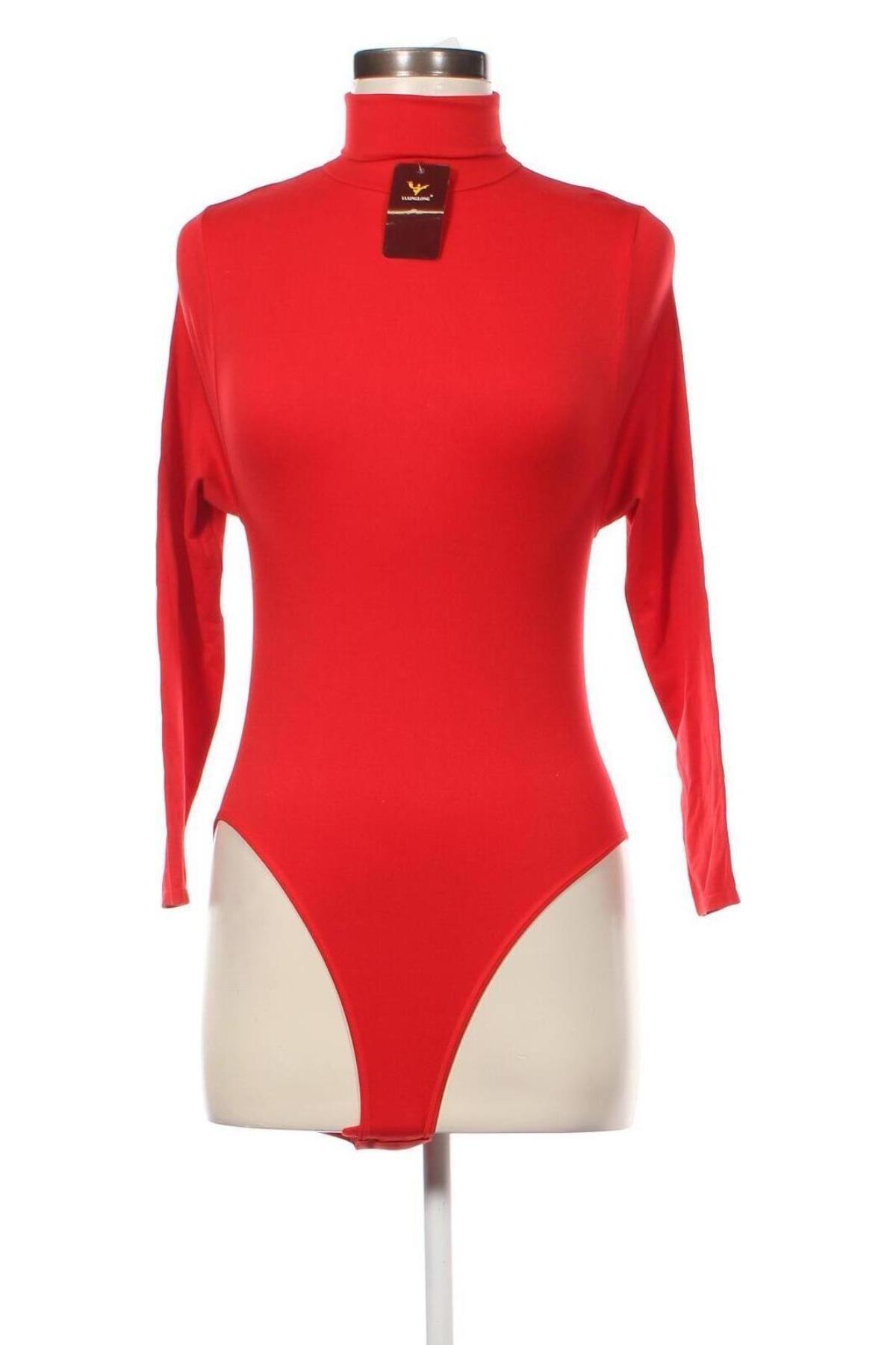 Damen Rollkragen, Größe M, Farbe Rot, Preis € 3,49