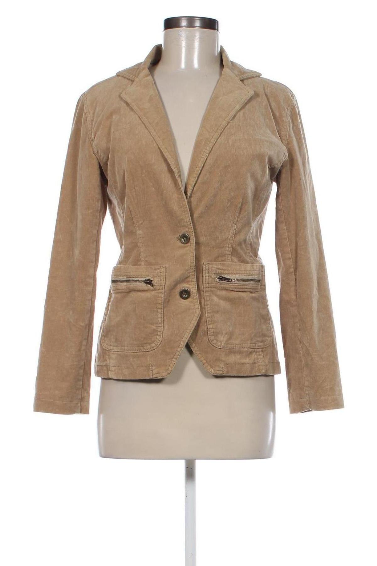 Damen Blazer B.Young, Größe M, Farbe Beige, Preis € 13,99