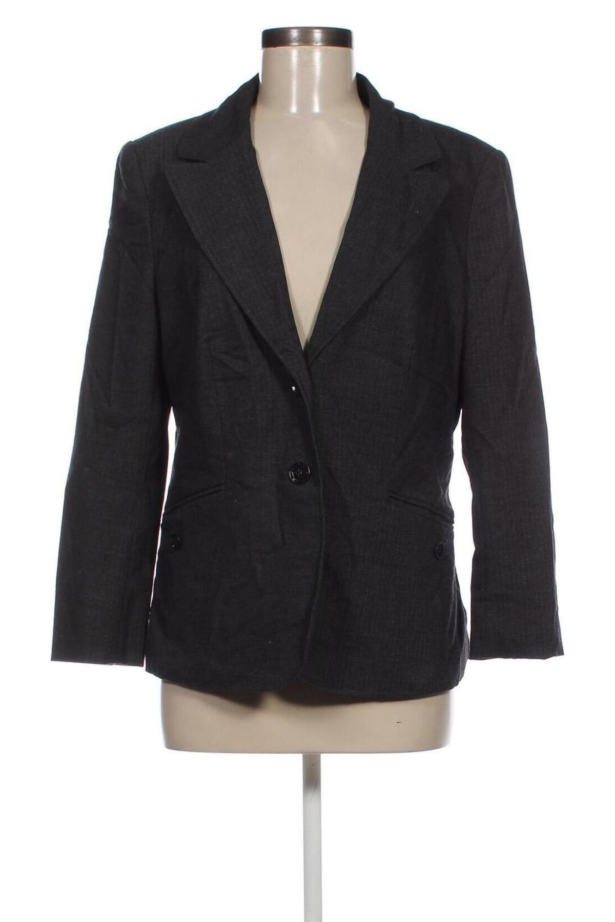 Damen Blazer Biaggini, Größe L, Farbe Grau, Preis 7,49 €