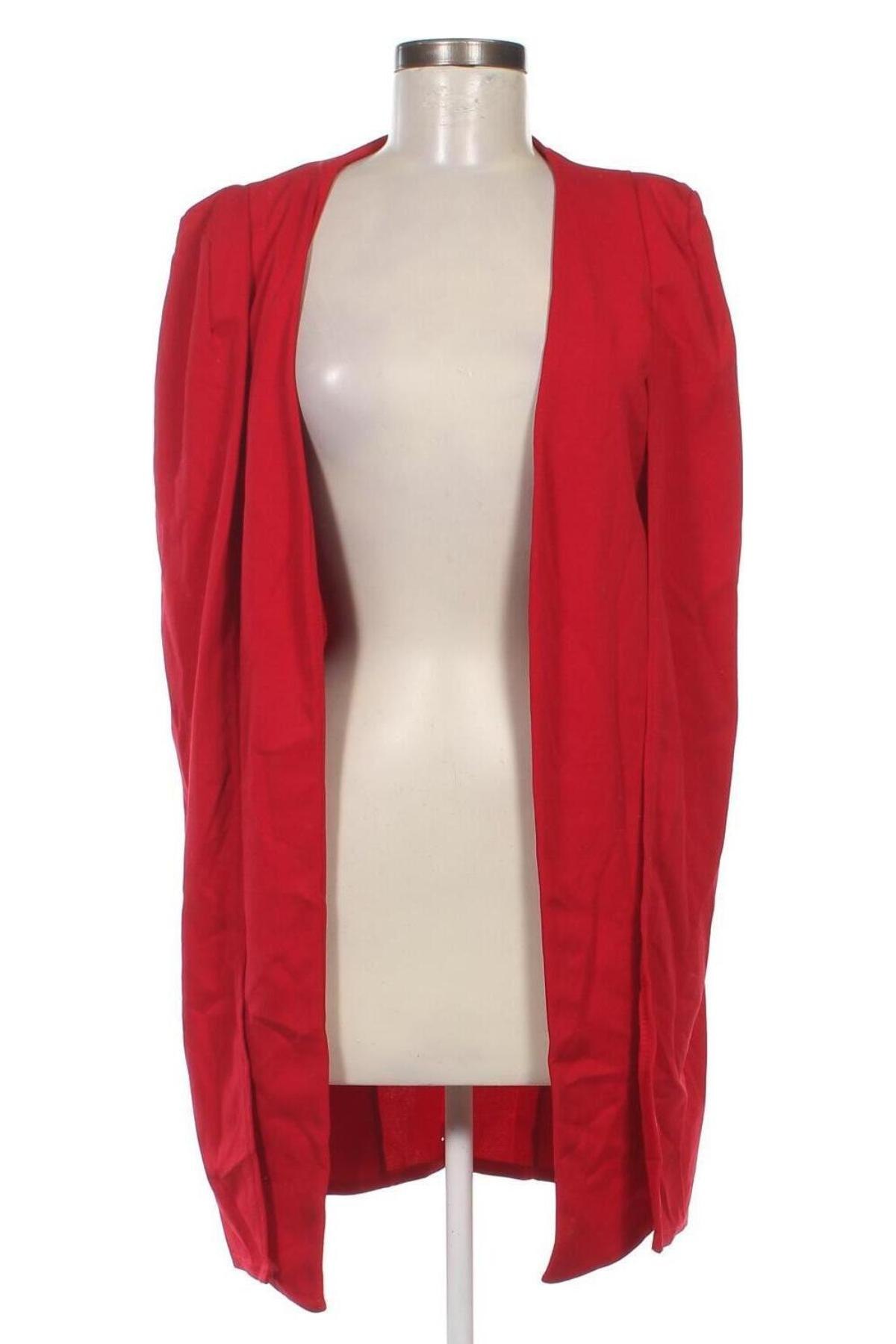 Damen Blazer Boohoo, Größe L, Farbe Rot, Preis 9,49 €