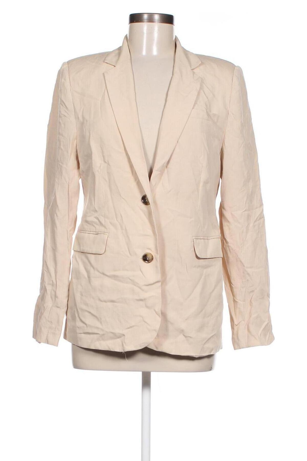 Damen Blazer Donna, Größe M, Farbe Beige, Preis 8,99 €