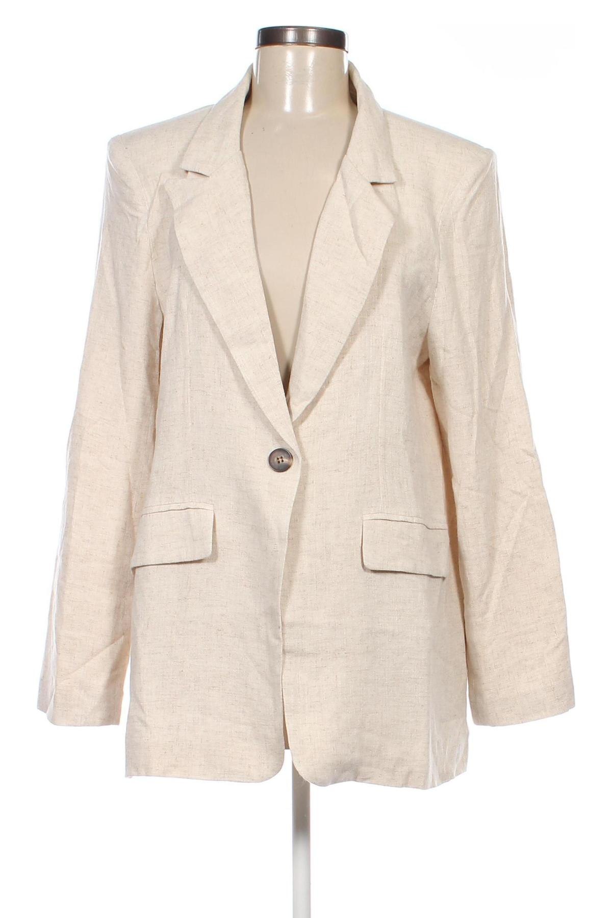 Damen Blazer Dorothy Perkins, Größe L, Farbe Beige, Preis 24,99 €