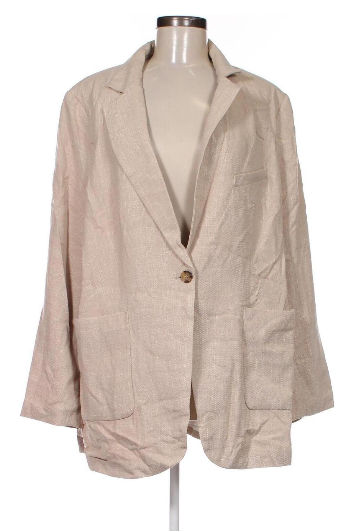 Damen Blazer H&M, Größe XL, Farbe Beige, Preis 53,79 €