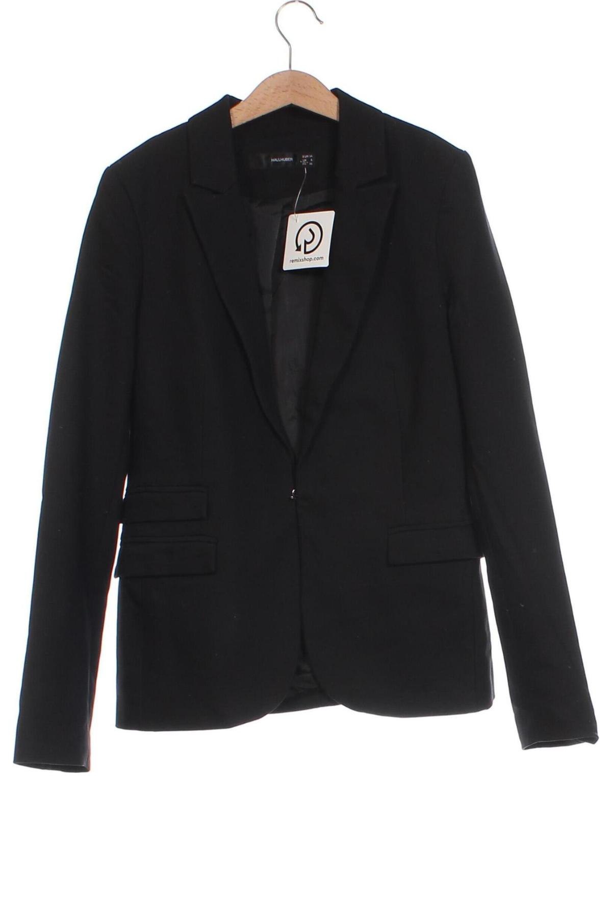 Damen Blazer Hallhuber, Größe XS, Farbe Schwarz, Preis € 65,00