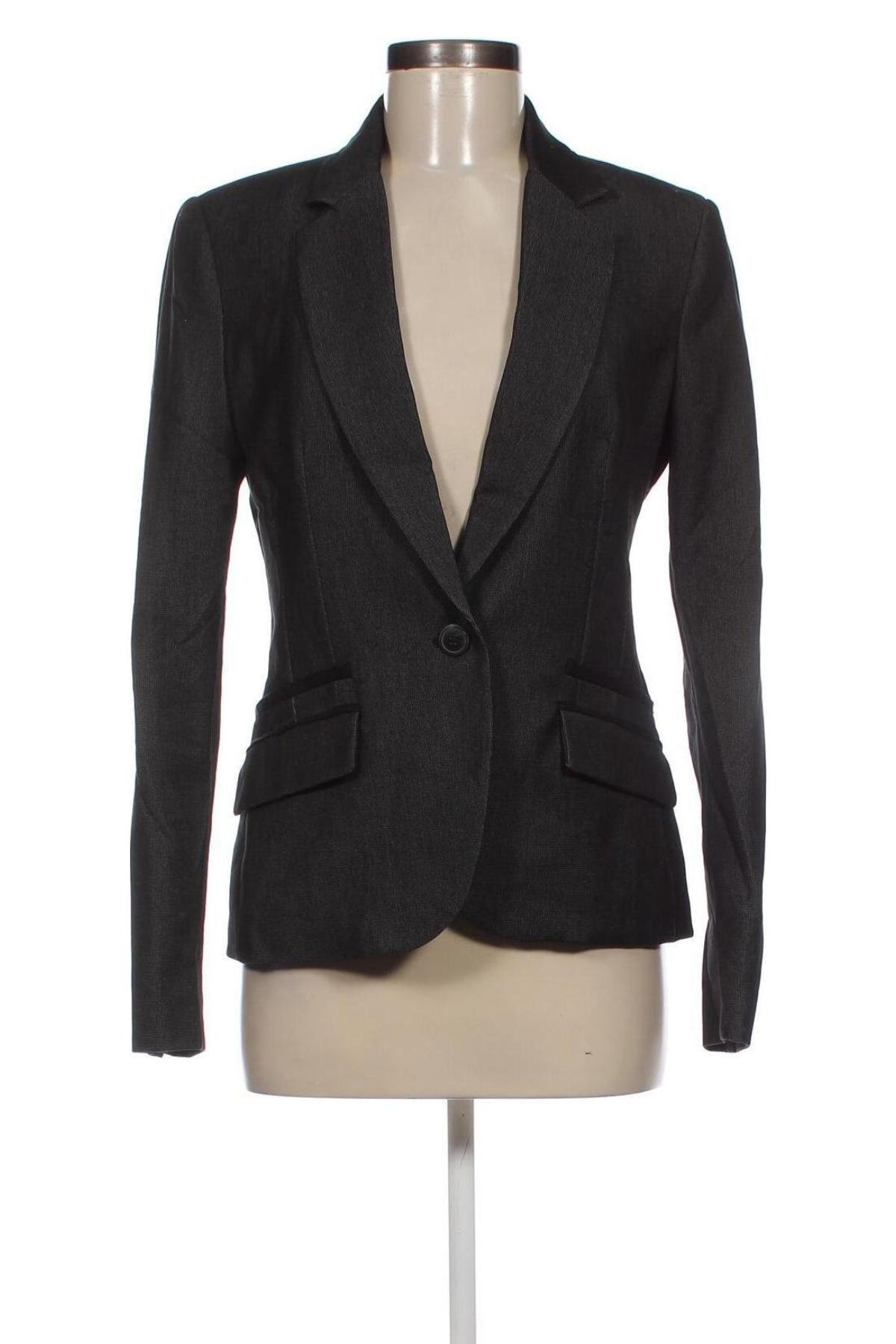 Damen Blazer Mango, Größe M, Farbe Grau, Preis 7,49 €