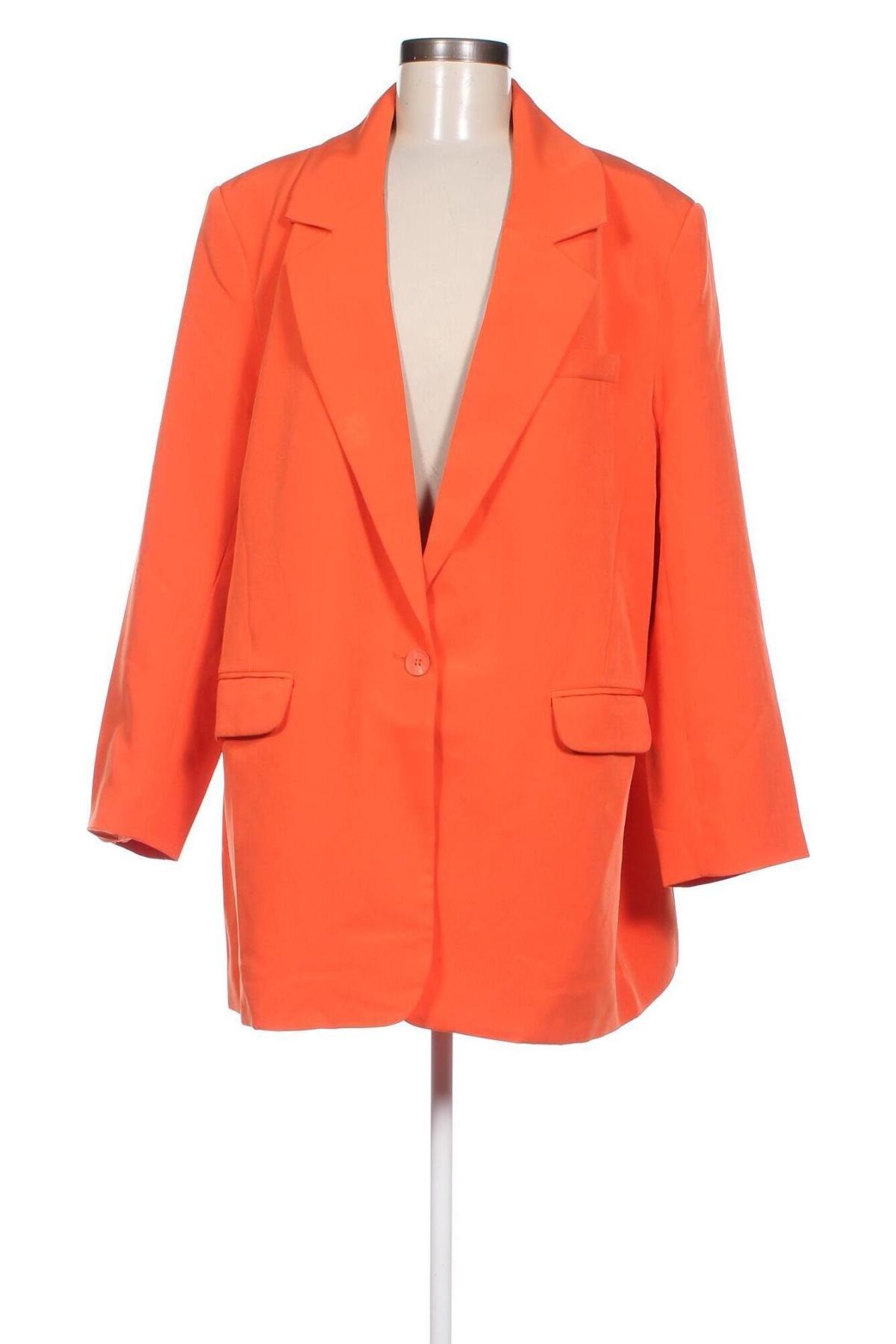 Damen Blazer ONLY, Größe M, Farbe Orange, Preis 23,99 €