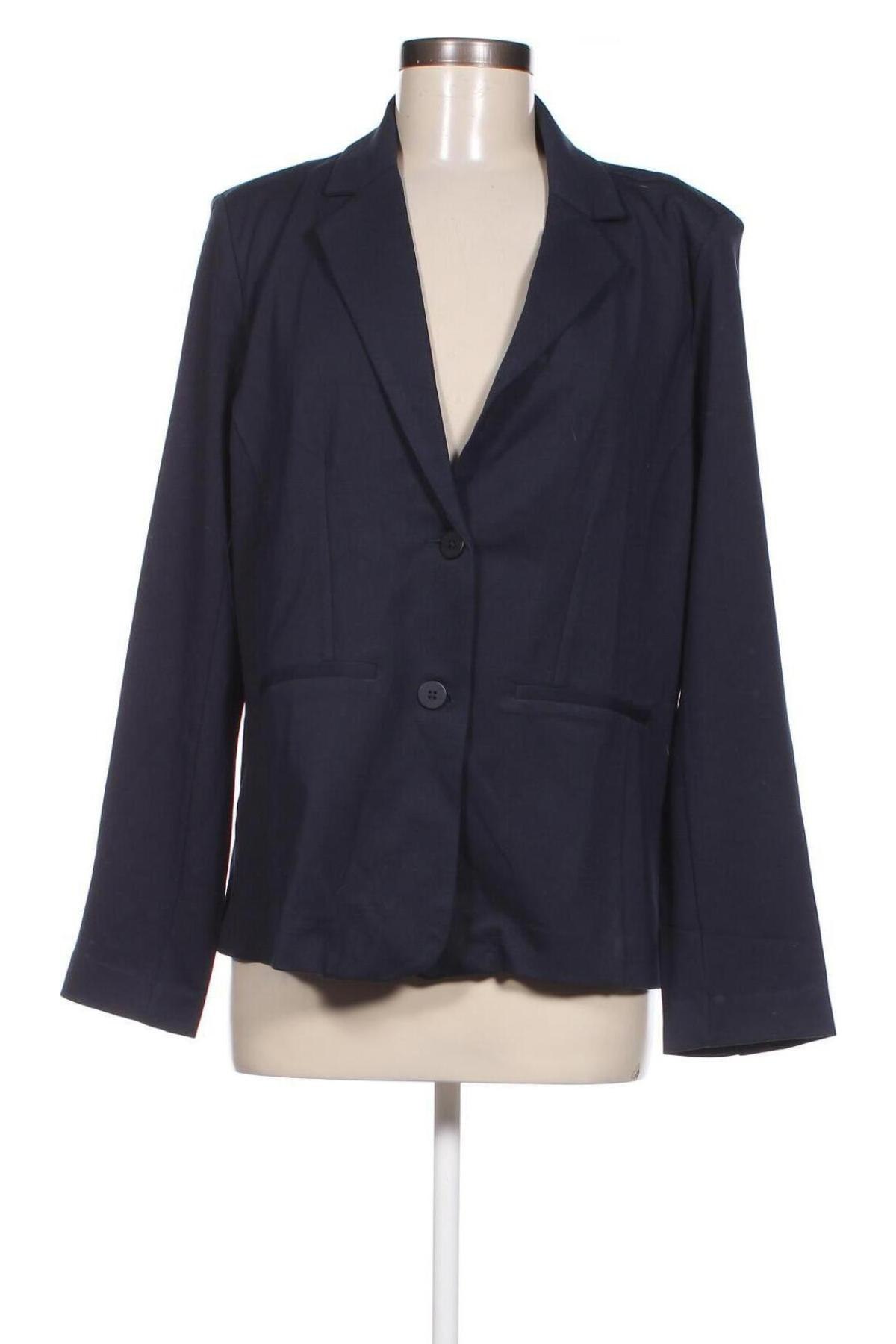 Damen Blazer ONLY Carmakoma, Größe XL, Farbe Blau, Preis 24,99 €