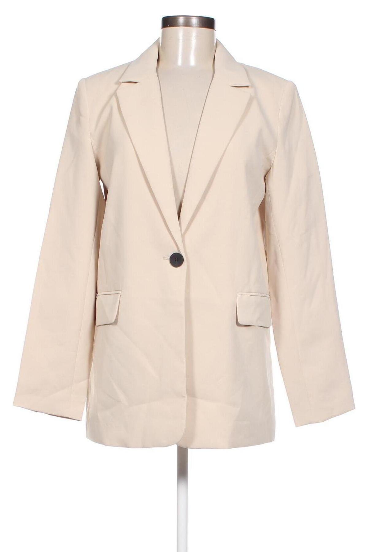 Damen Blazer Pull&Bear, Größe M, Farbe Beige, Preis 20,49 €