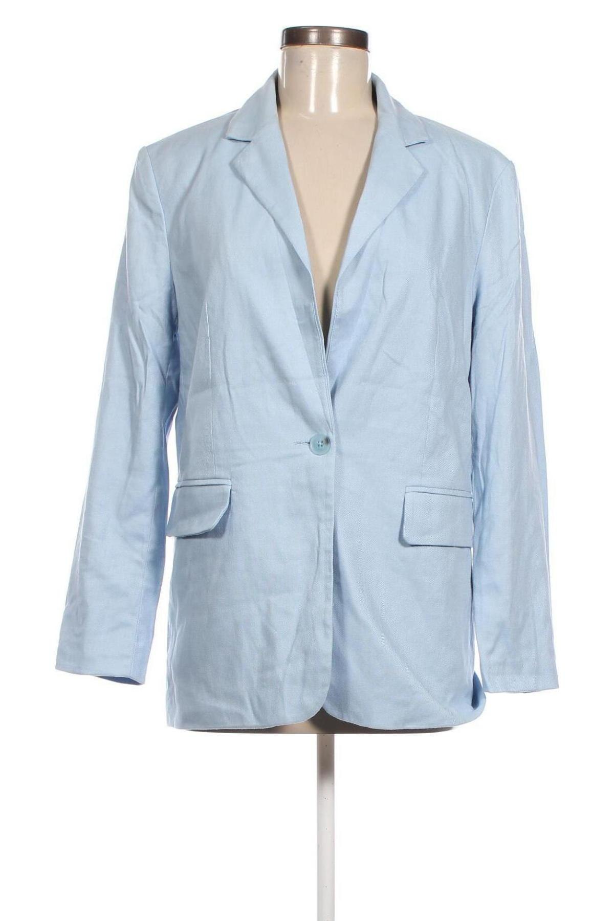 Damen Blazer Stradivarius, Größe S, Farbe Blau, Preis 14,99 €