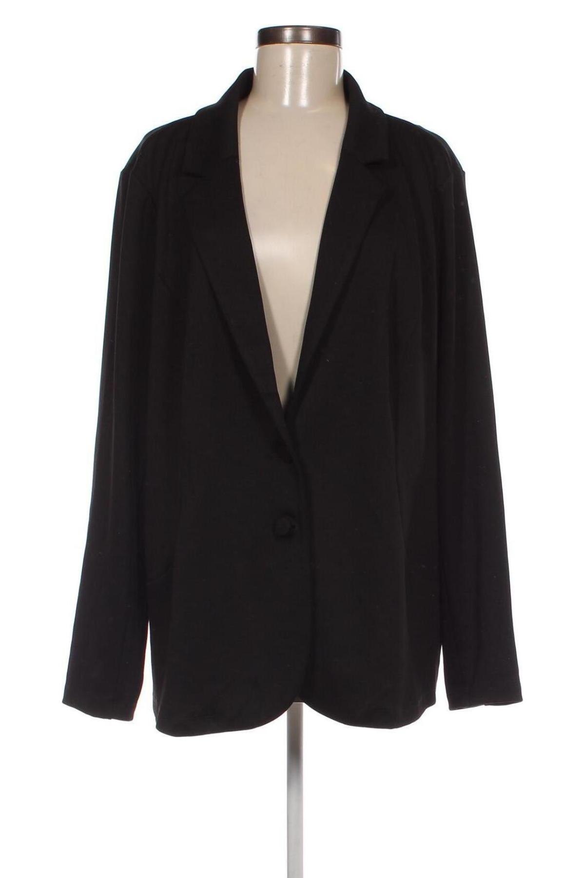 Damen Blazer Zizzi, Größe 3XL, Farbe Schwarz, Preis € 23,99