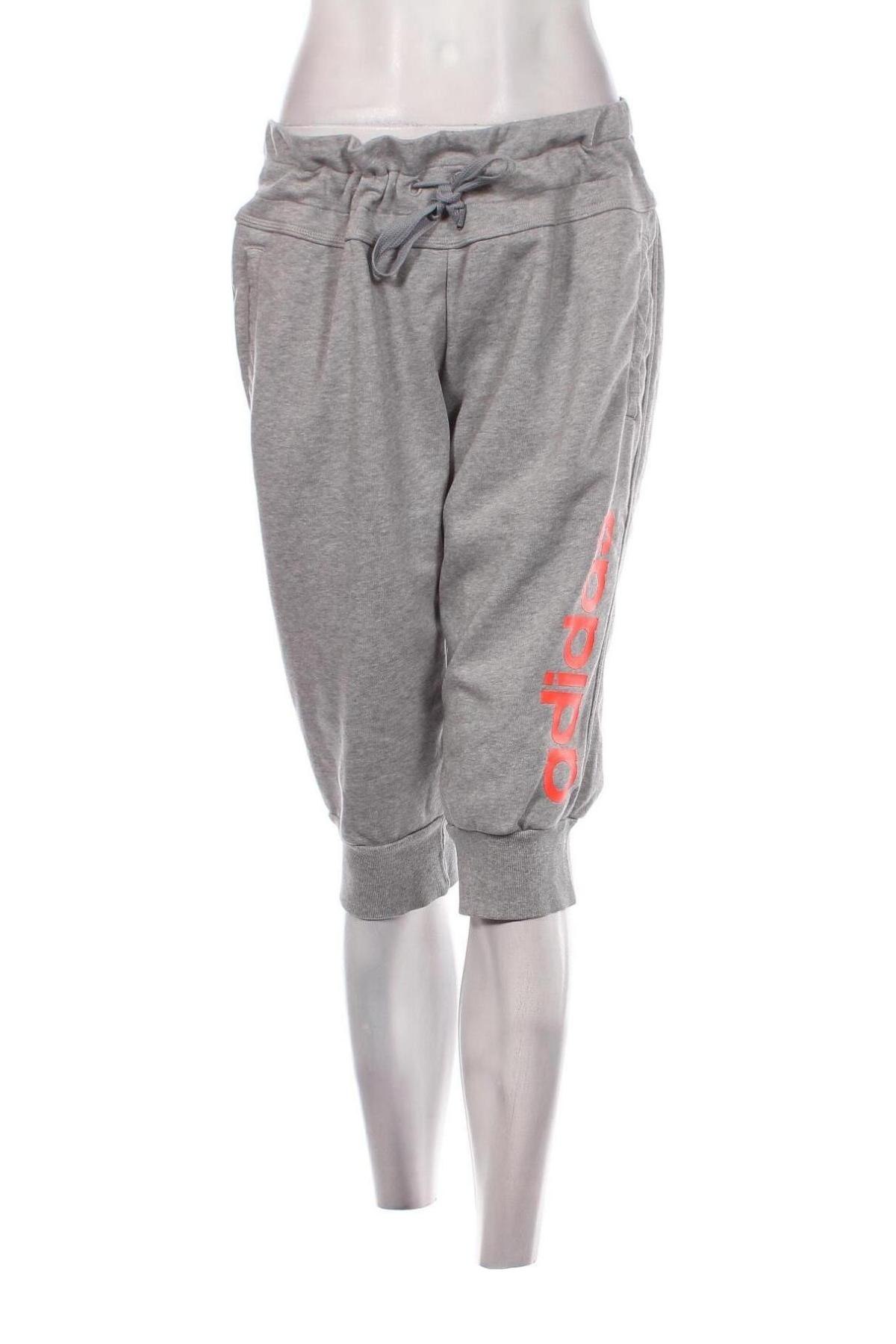 Damen Sporthose Adidas, Größe L, Farbe Grau, Preis € 15,00