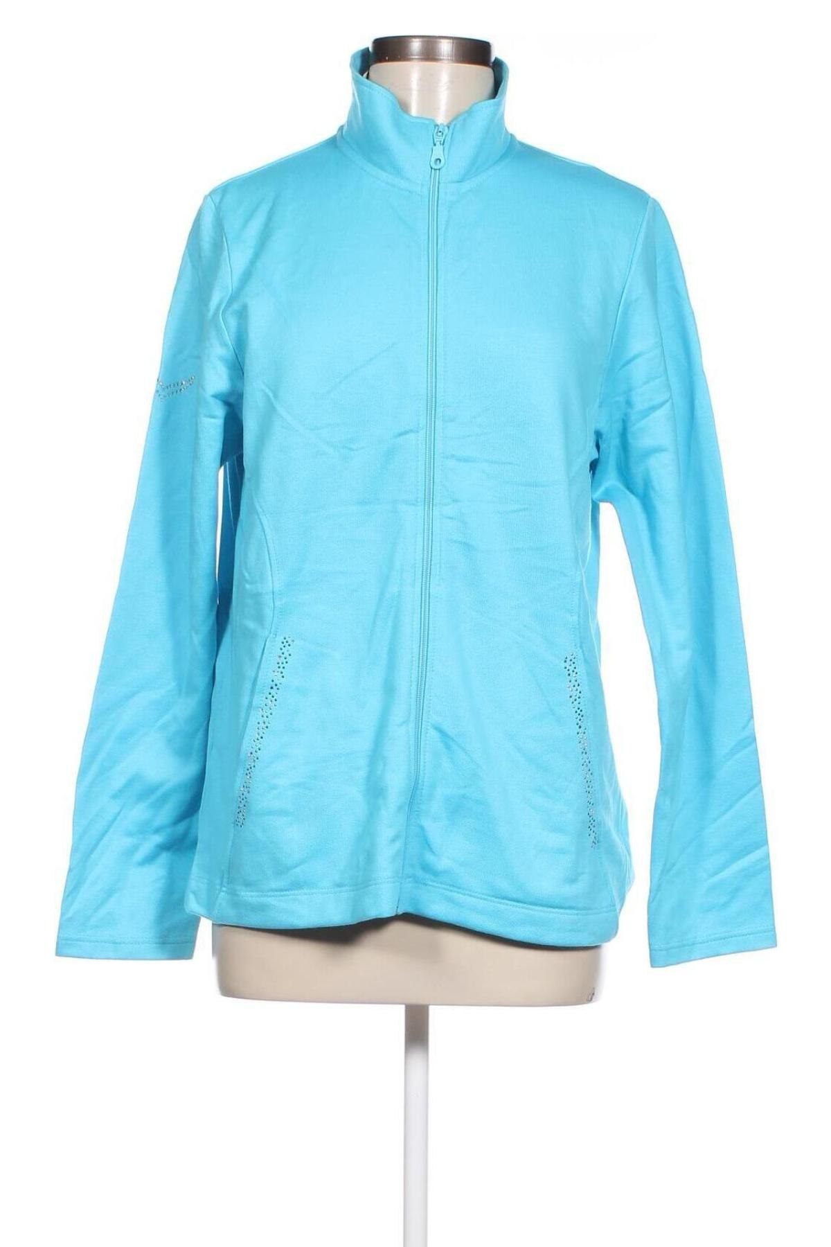 Damen Sportoberteil Trigema, Größe M, Farbe Blau, Preis € 16,99