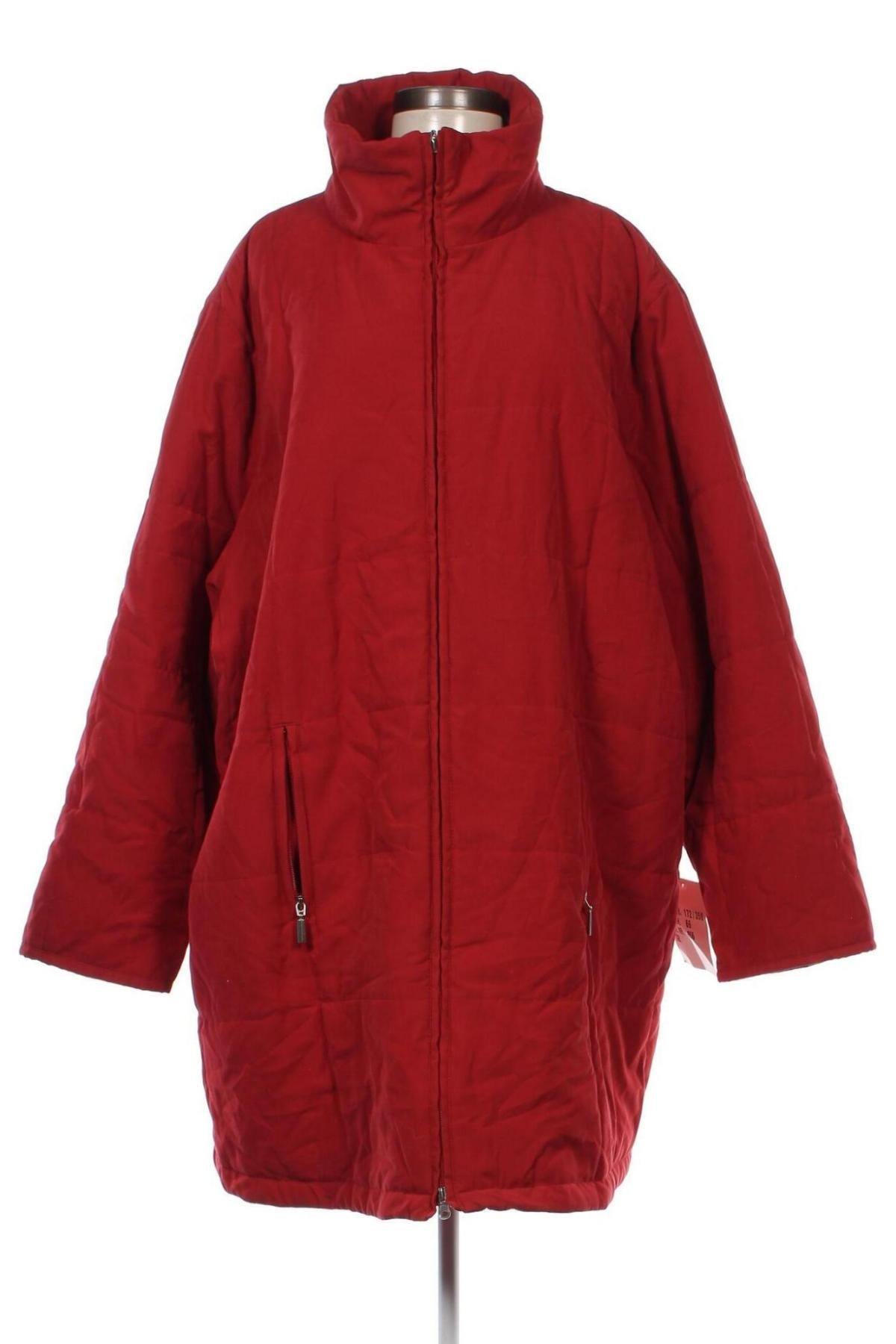 Damenjacke, Größe 4XL, Farbe Rot, Preis 24,49 €