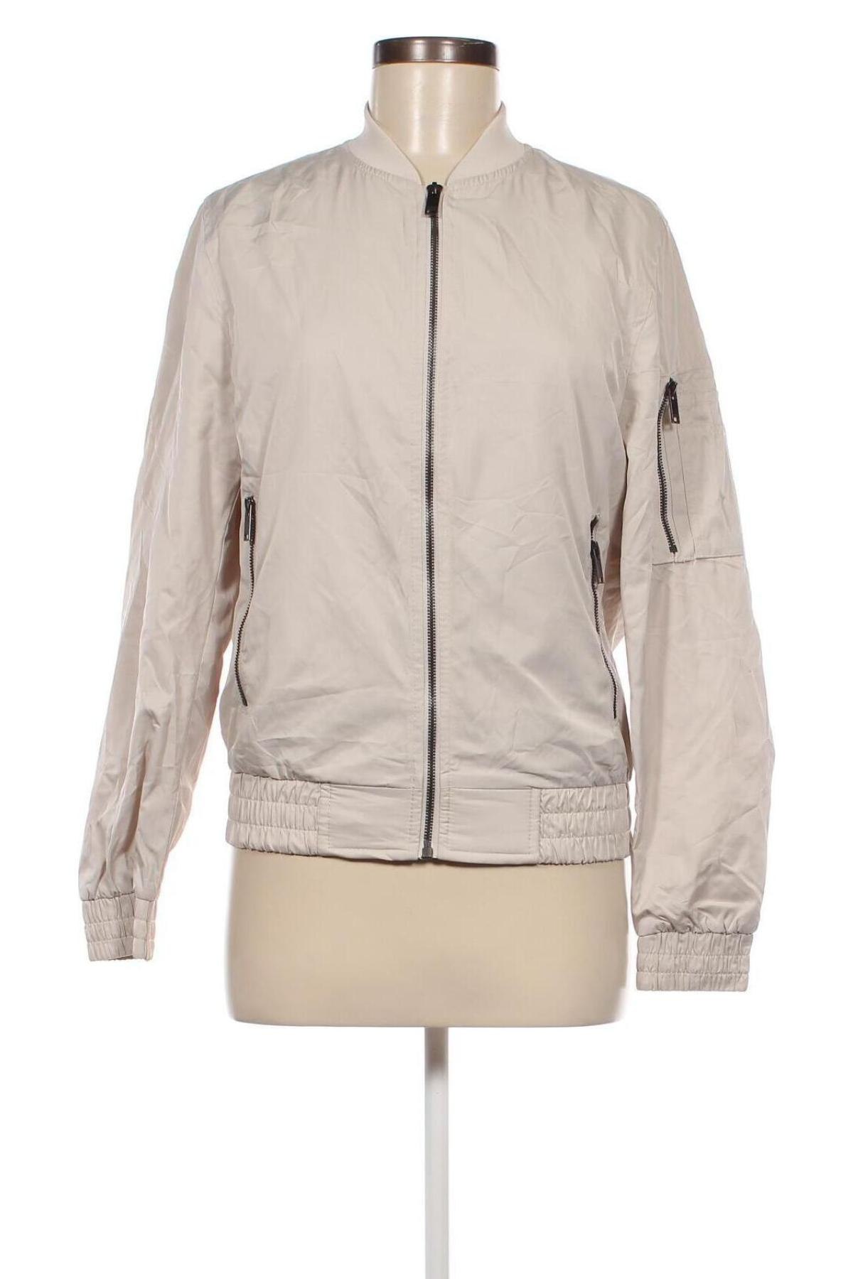 Damenjacke Bershka, Größe XS, Farbe Beige, Preis 13,49 €