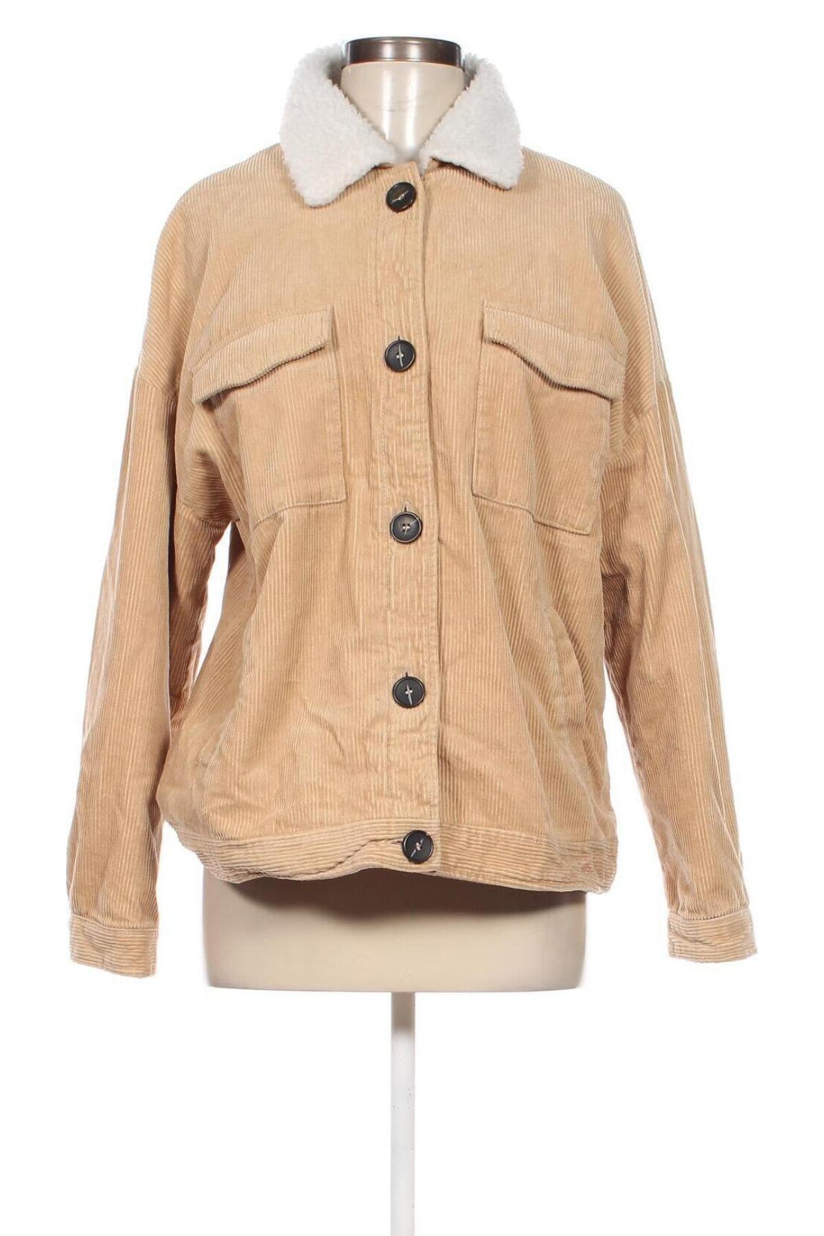 Damenjacke Denim Co., Größe L, Farbe Beige, Preis € 16,99