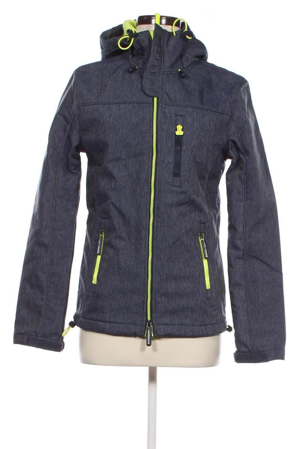 Damenjacke Superdry, Größe XS, Farbe Blau, Preis 16,99 €