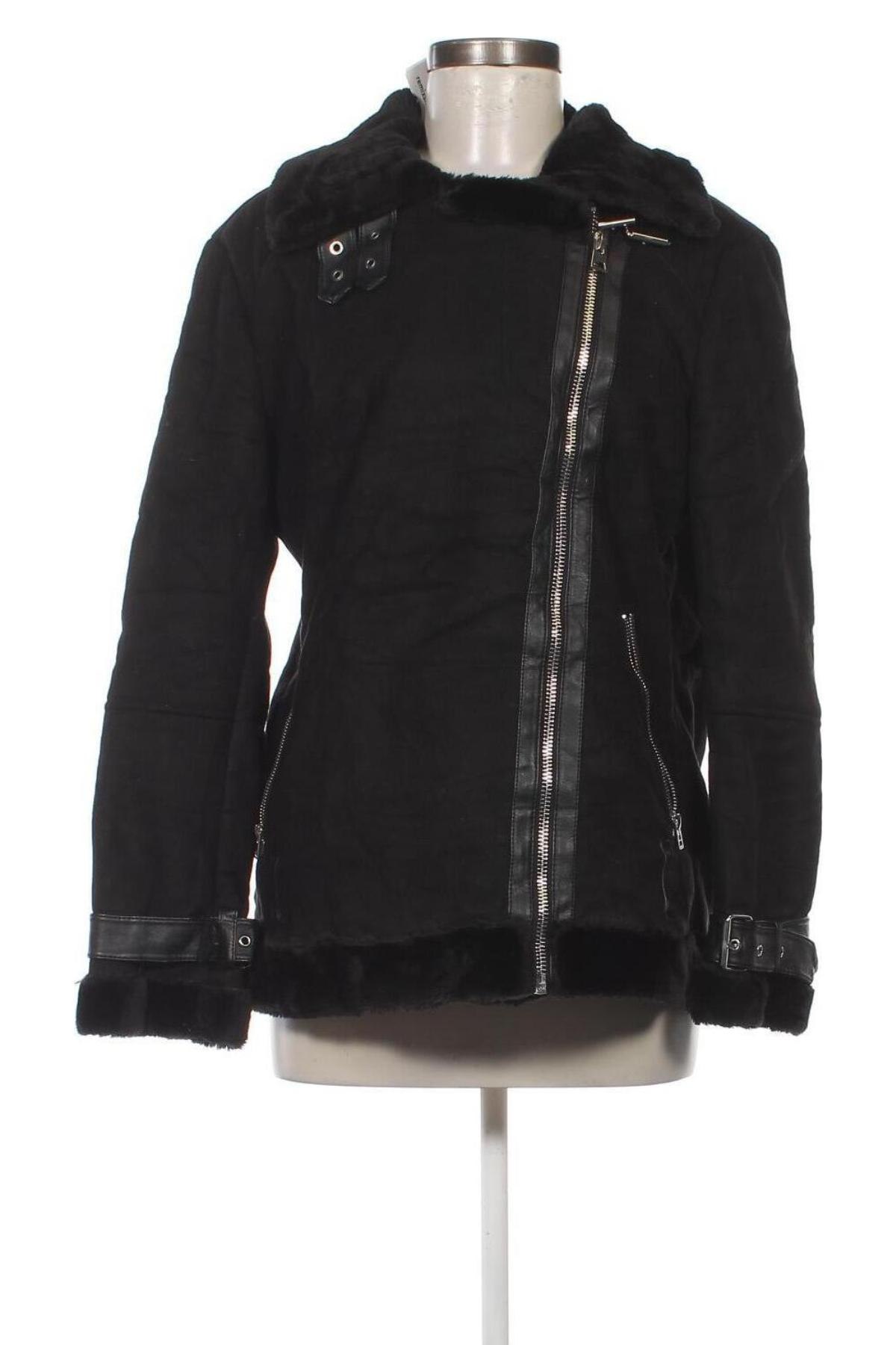 Damenjacke Topshop, Größe M, Farbe Schwarz, Preis 20,99 €