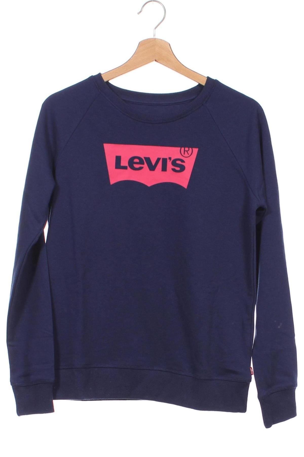 Детска блуза Levi's, Размер 13-14y/ 164-168 см, Цвят Син, Цена 46,00 лв.