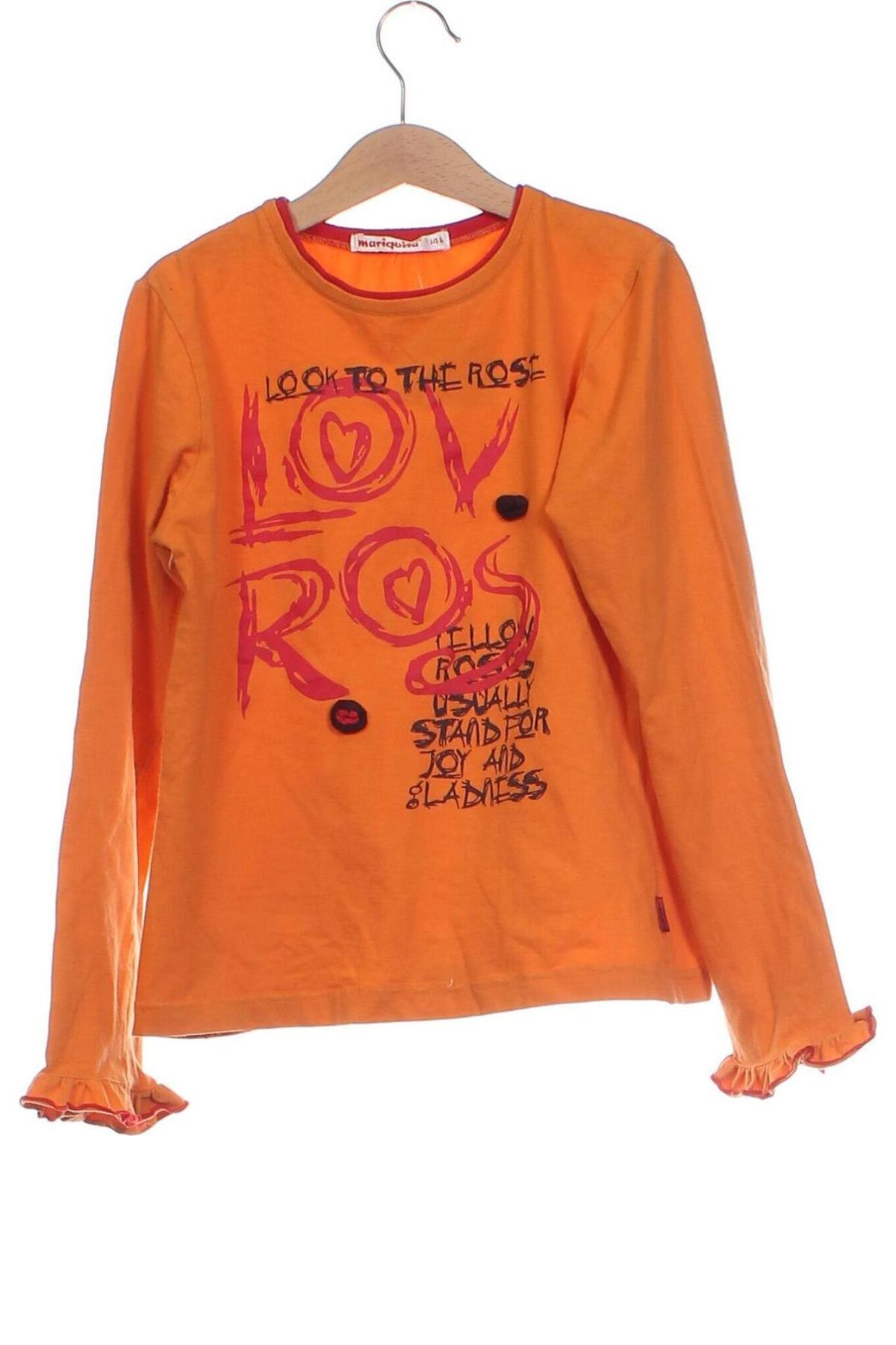 Kinder Shirt Mariquita, Größe 9-10y/ 140-146 cm, Farbe Orange, Preis € 4,49