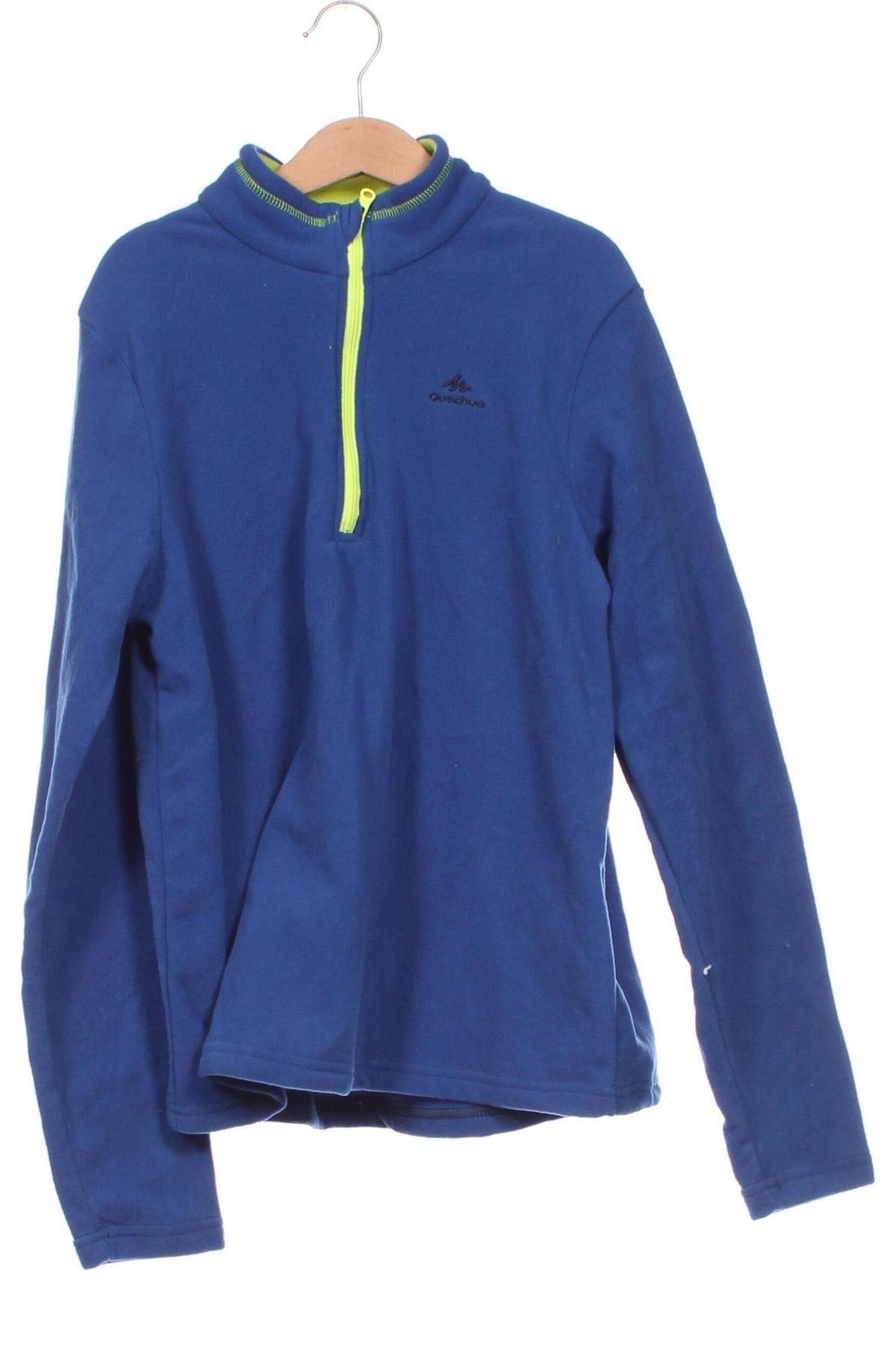 Παιδική μπλούζα fleece Quechua, Μέγεθος 12-13y/ 158-164 εκ., Χρώμα Μπλέ, Τιμή 7,99 €