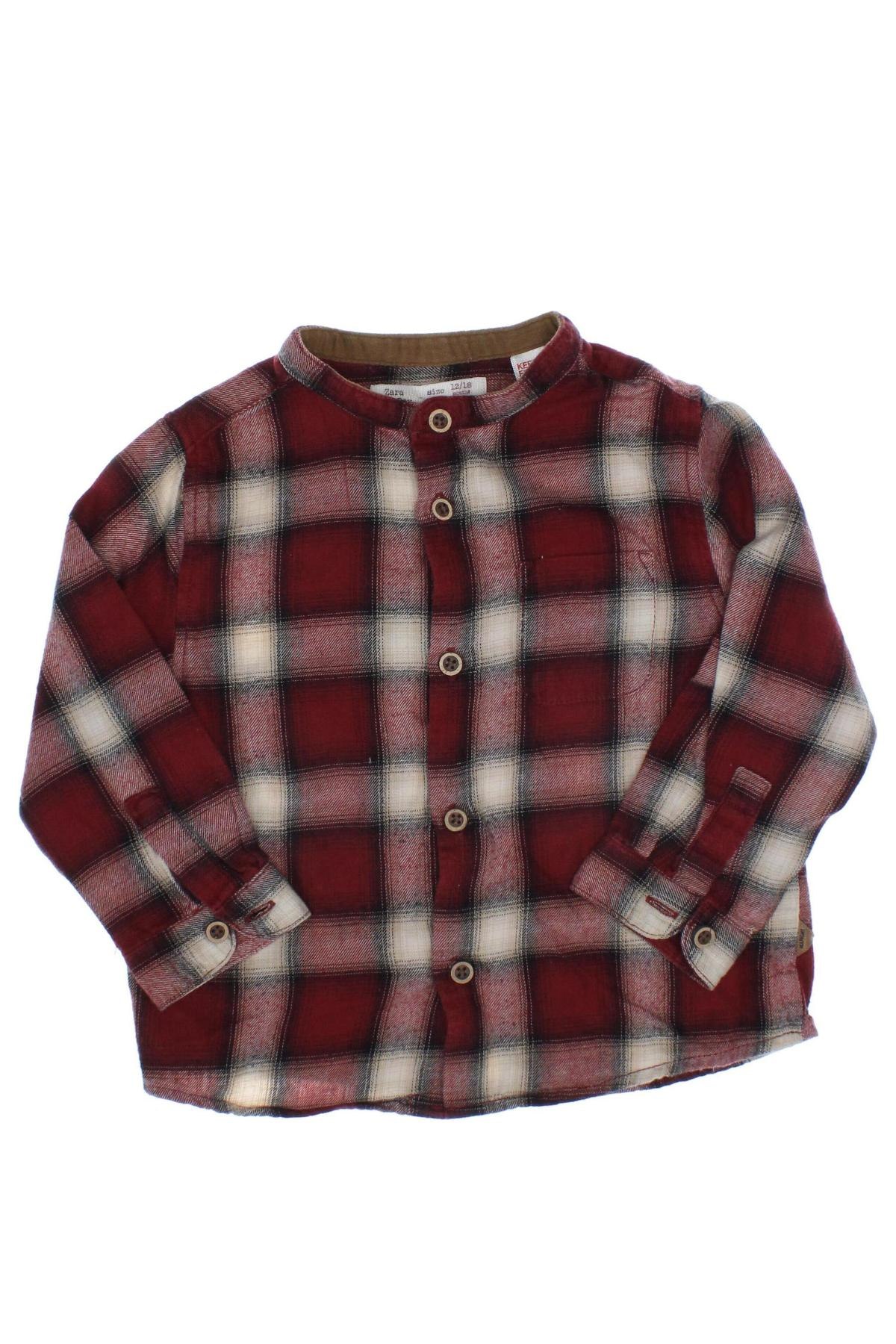 Kinderhemd Zara, Größe 12-18m/ 80-86 cm, Farbe Rot, Preis 17,04 €