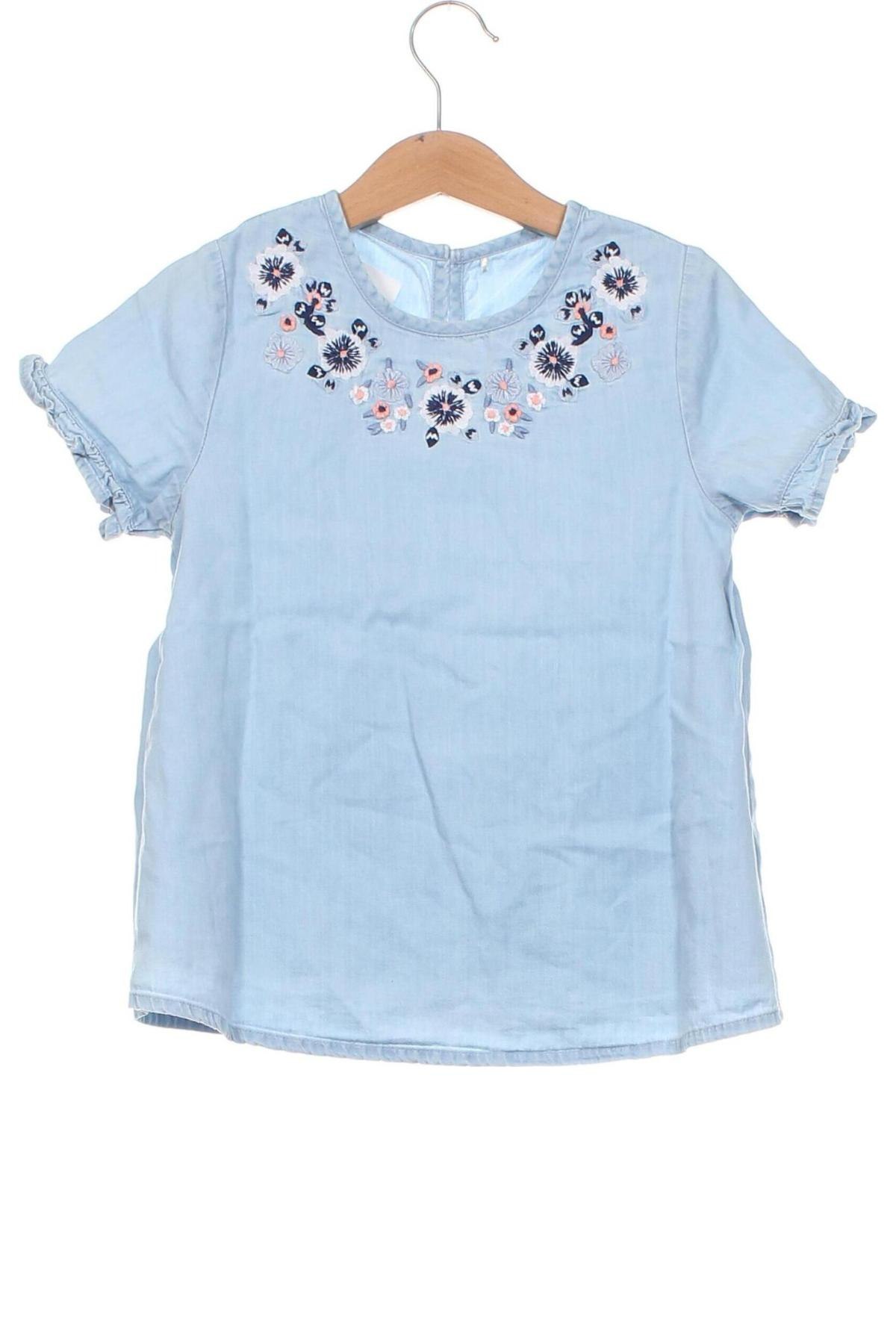 Kinderkleid George, Größe 6-7y/ 122-128 cm, Farbe Blau, Preis € 4,99