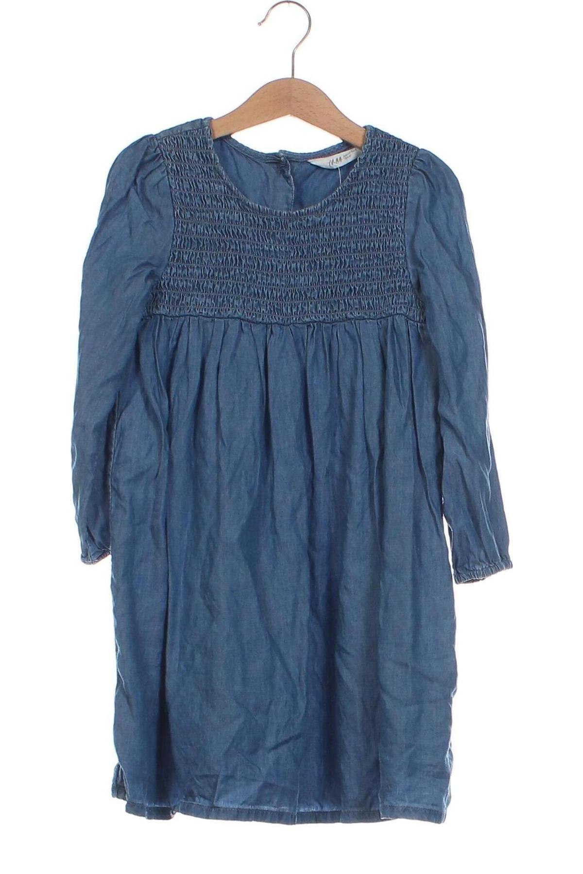 Kinderkleid H&M, Größe 4-5y/ 110-116 cm, Farbe Blau, Preis € 10,83