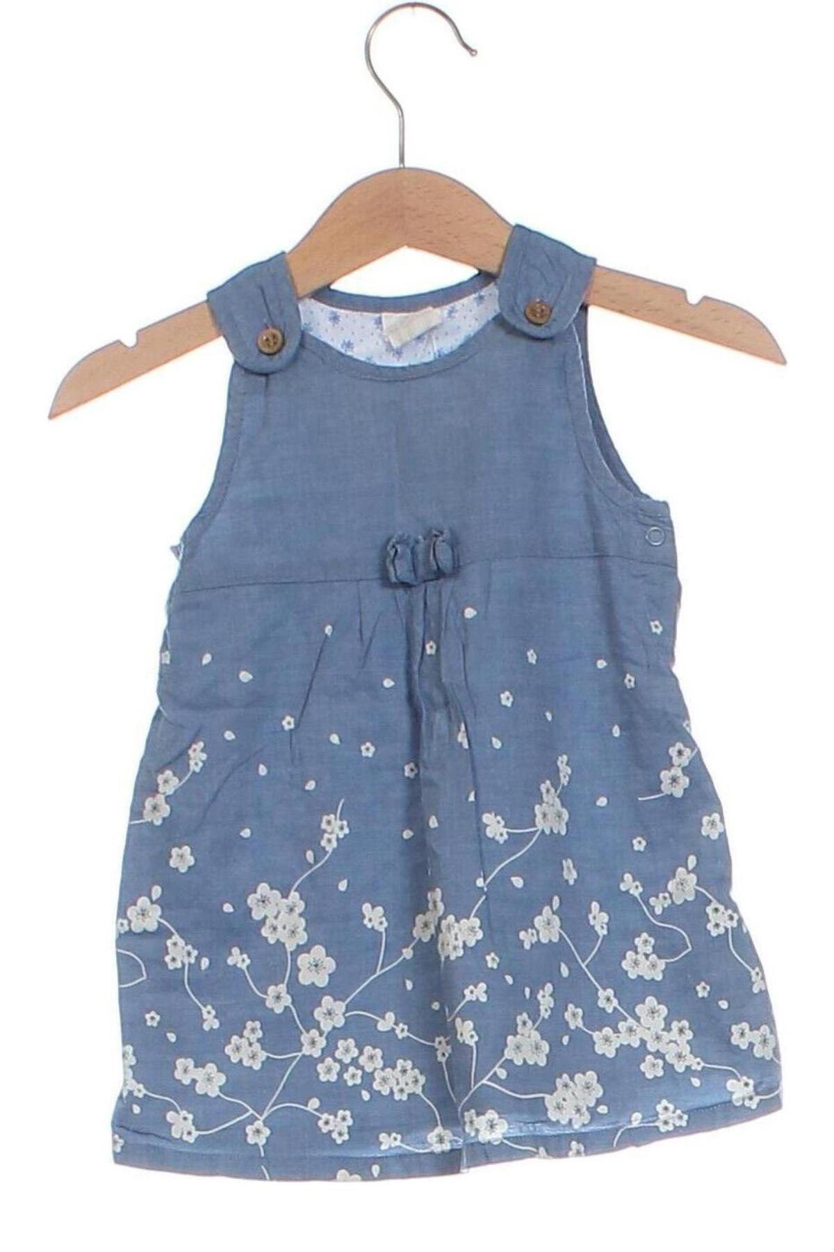 Kinderkleid H&M, Größe 6-9m/ 68-74 cm, Farbe Blau, Preis € 4,79