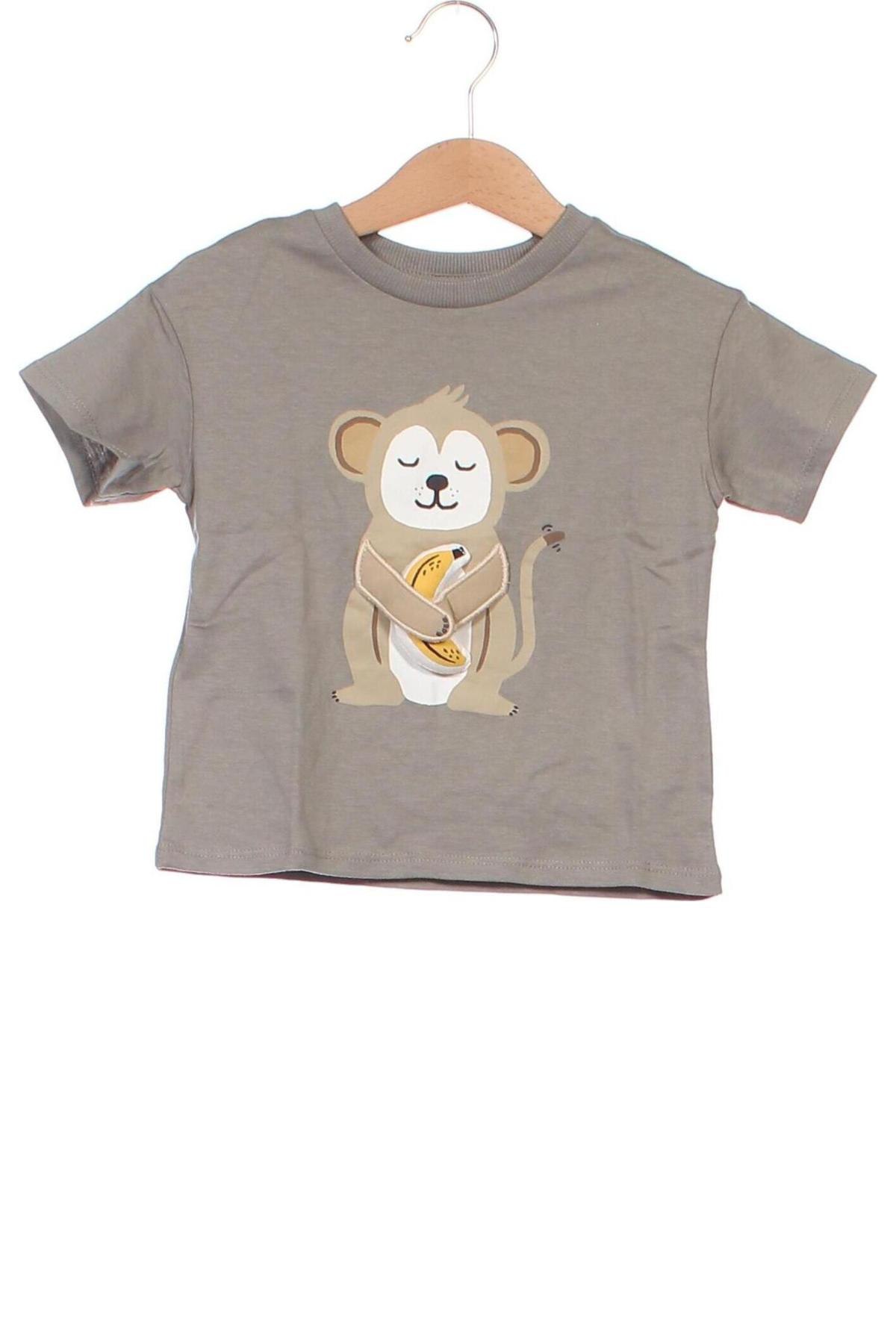 Dziecięcy T-shirt Mango, Rozmiar 12-18m/ 80-86 cm, Kolor Szary, Cena 39,99 zł