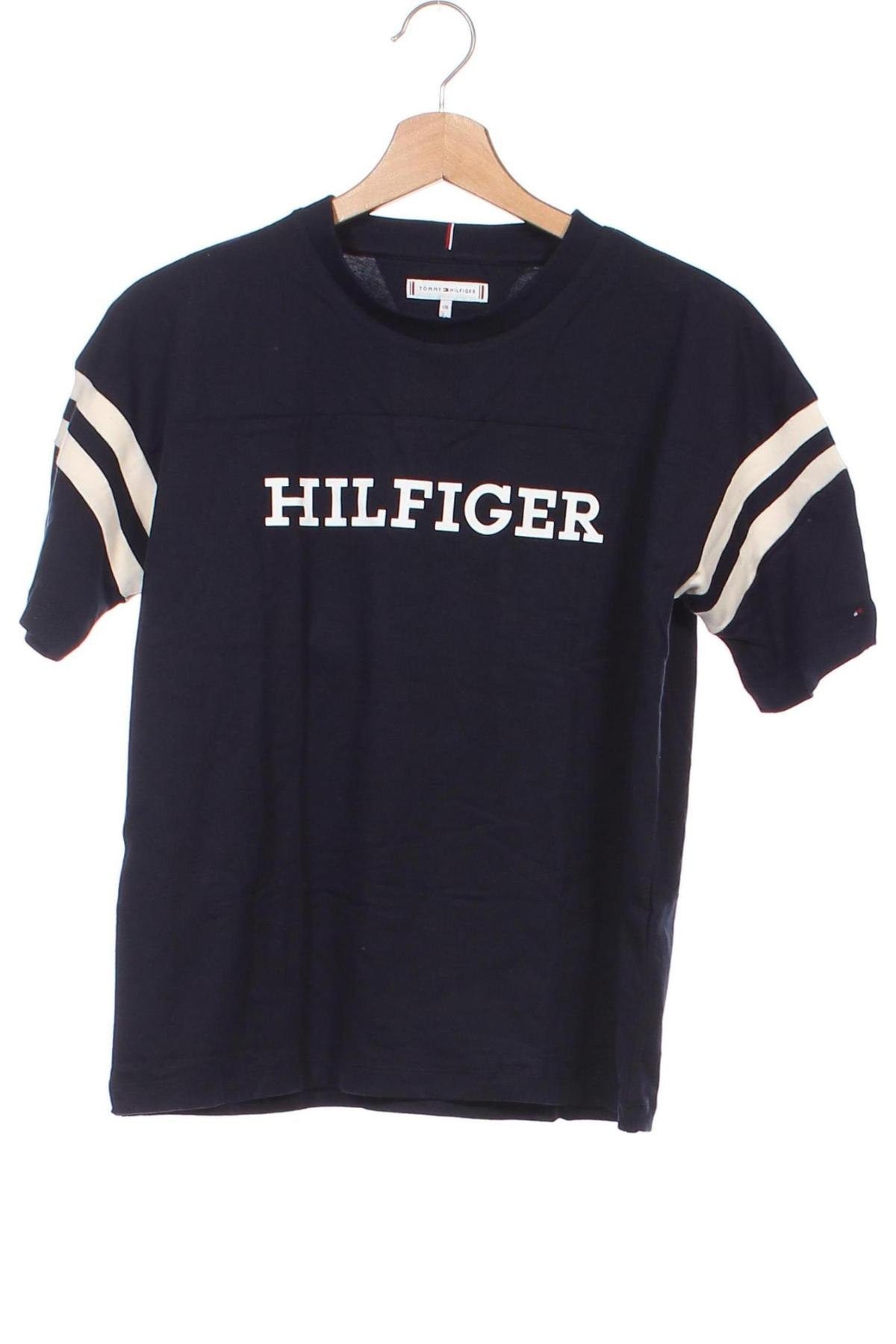 Παιδικό μπλουζάκι Tommy Hilfiger, Μέγεθος 15-18y/ 170-176 εκ., Χρώμα Μπλέ, Τιμή 23,71 €