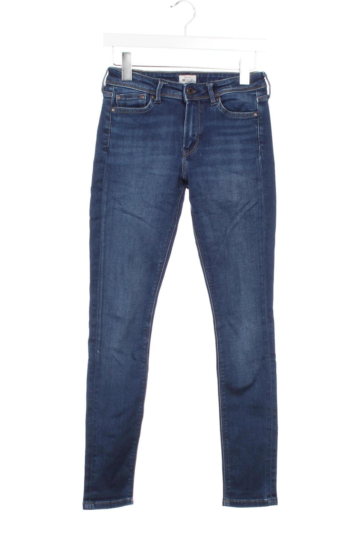 Dziecięce jeansy Pepe Jeans, Rozmiar 13-14y/ 164-168 cm, Kolor Niebieski, Cena 24,99 zł