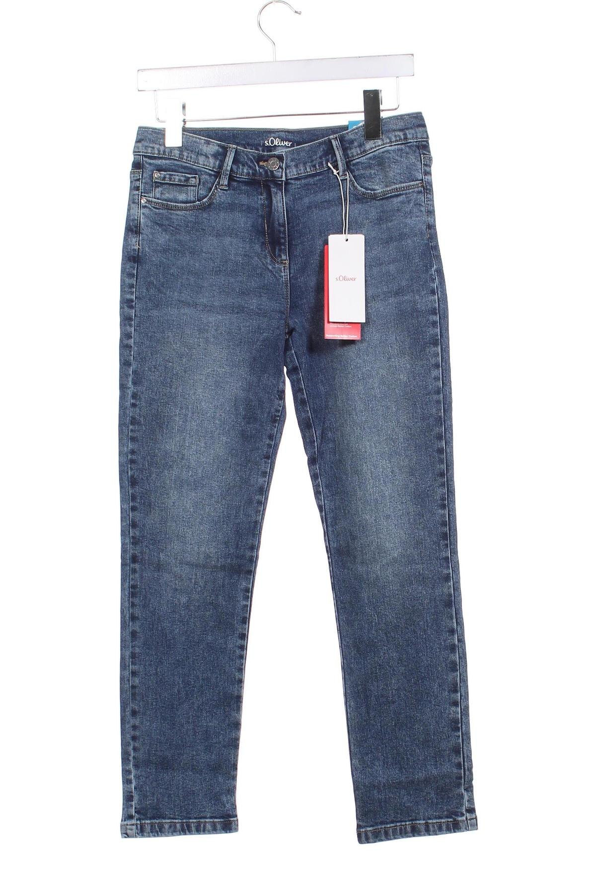 Kinderjeans S.Oliver, Größe 12-13y/ 158-164 cm, Farbe Blau, Preis 15,99 €