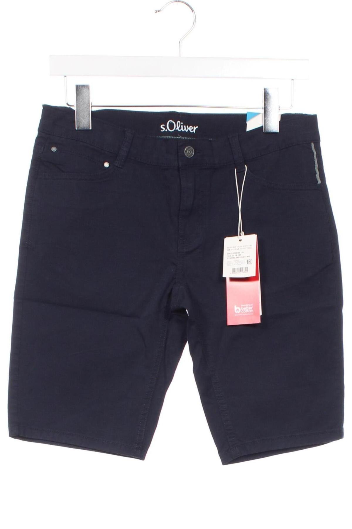 Kinder Shorts S.Oliver, Größe 9-10y/ 140-146 cm, Farbe Blau, Preis € 7,79