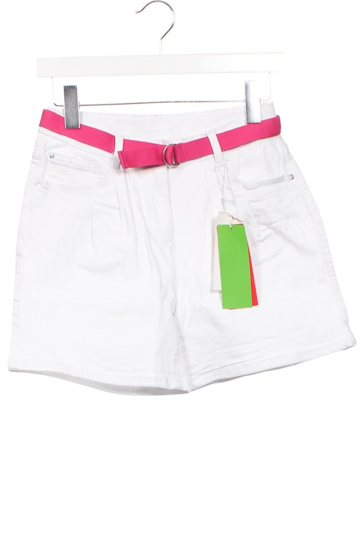 Kinder Shorts S.Oliver, Größe 12-13y/ 158-164 cm, Farbe Weiß, Preis 5,99 €