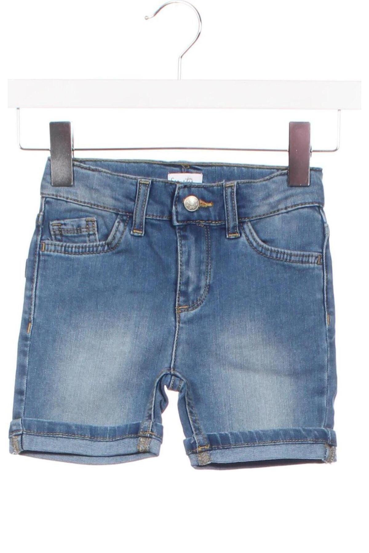 Kinder Shorts Sanetta, Größe 18-24m/ 86-98 cm, Farbe Blau, Preis 5,99 €