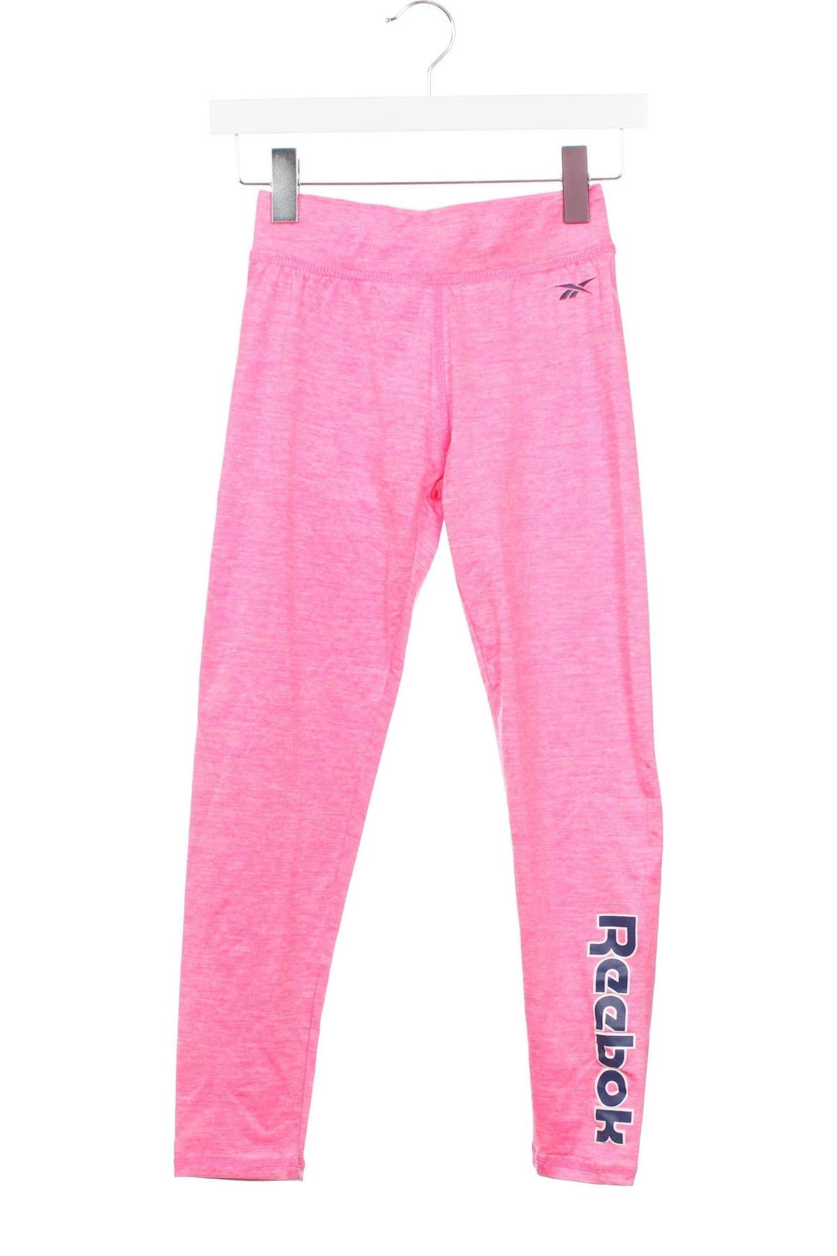 Dziecięce legginsy Reebok, Rozmiar 11-12y/ 152-158 cm, Kolor Różowy, Cena 53,99 zł