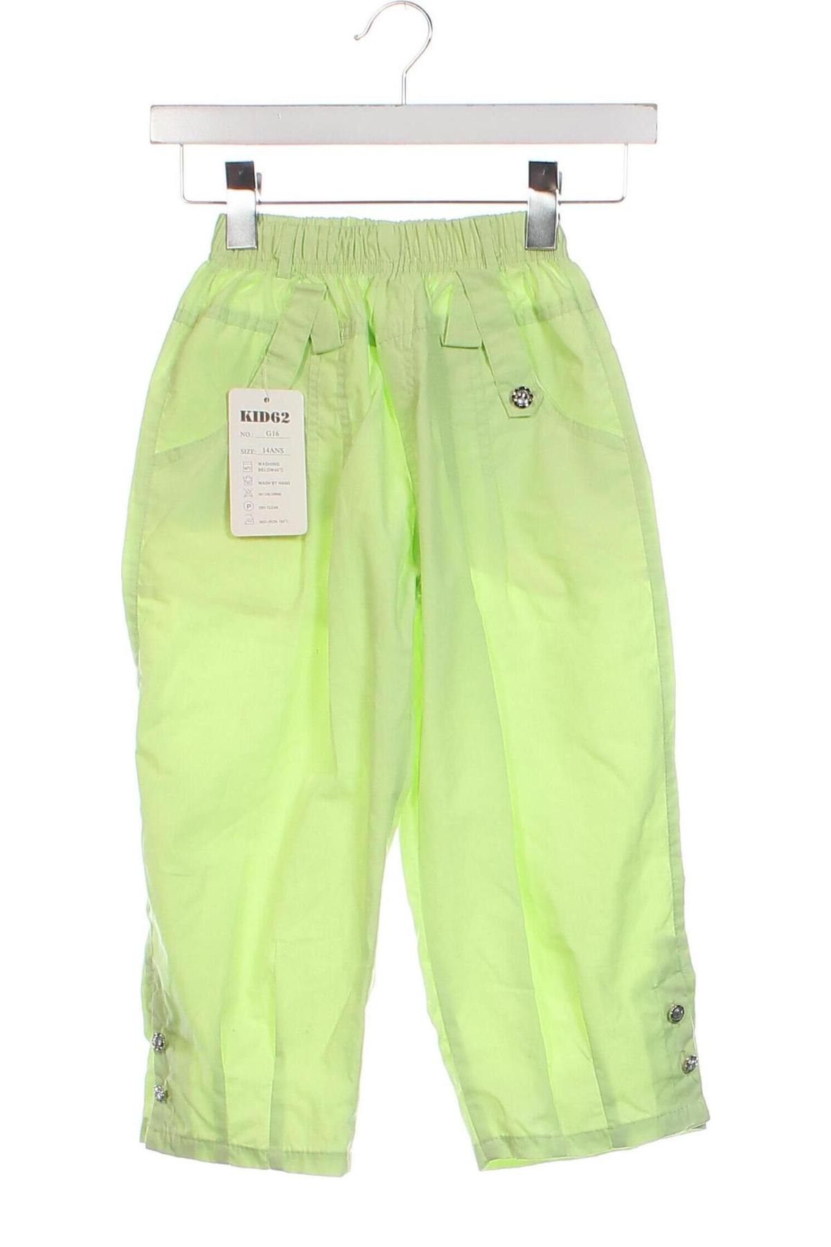 Pantaloni pentru copii, Mărime 13-14y/ 164-168 cm, Culoare Verde, Preț 23,23 Lei