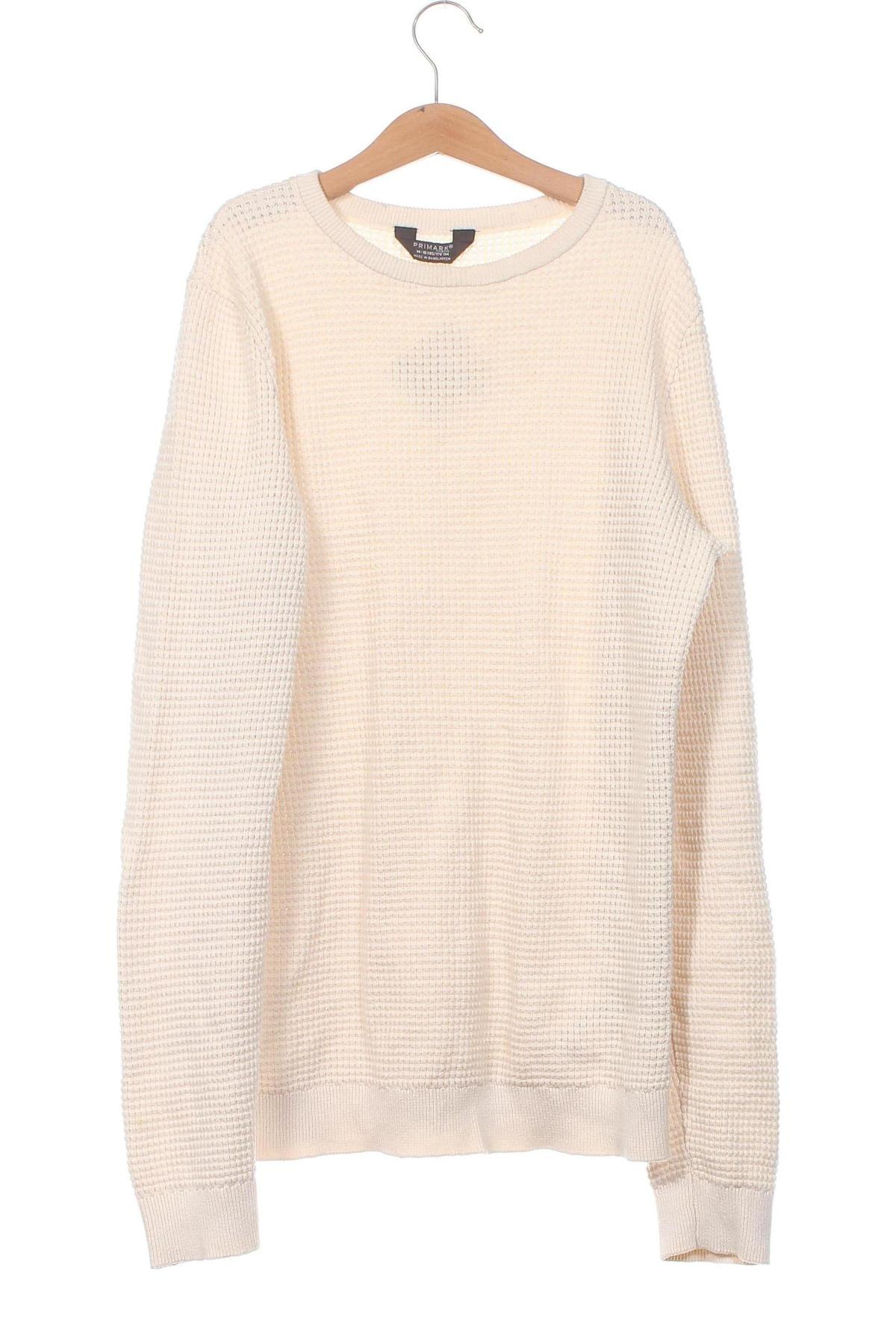 Kinderpullover Primark, Größe 14-15y/ 168-170 cm, Farbe Beige, Preis € 3,99