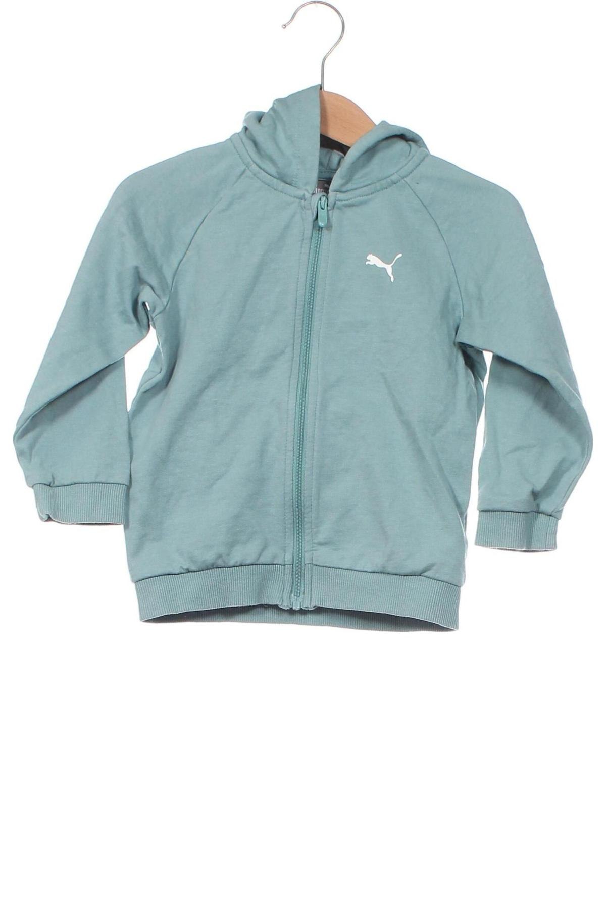 Gyerek sweatshirt PUMA, Méret 12-18m / 80-86 cm, Szín Zöld, Ár 8 200 Ft