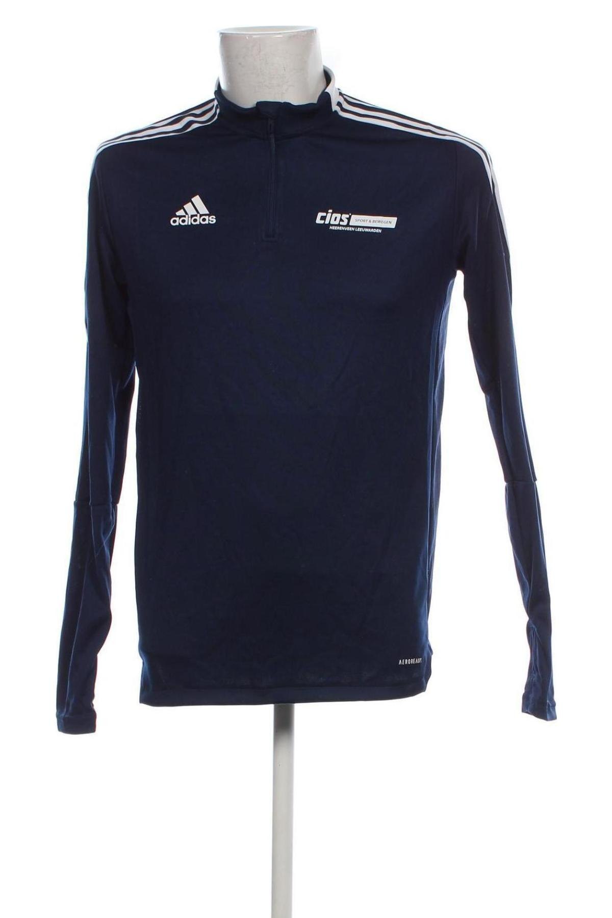 Bluză de bărbați Adidas, Mărime M, Culoare Albastru, Preț 152,49 Lei