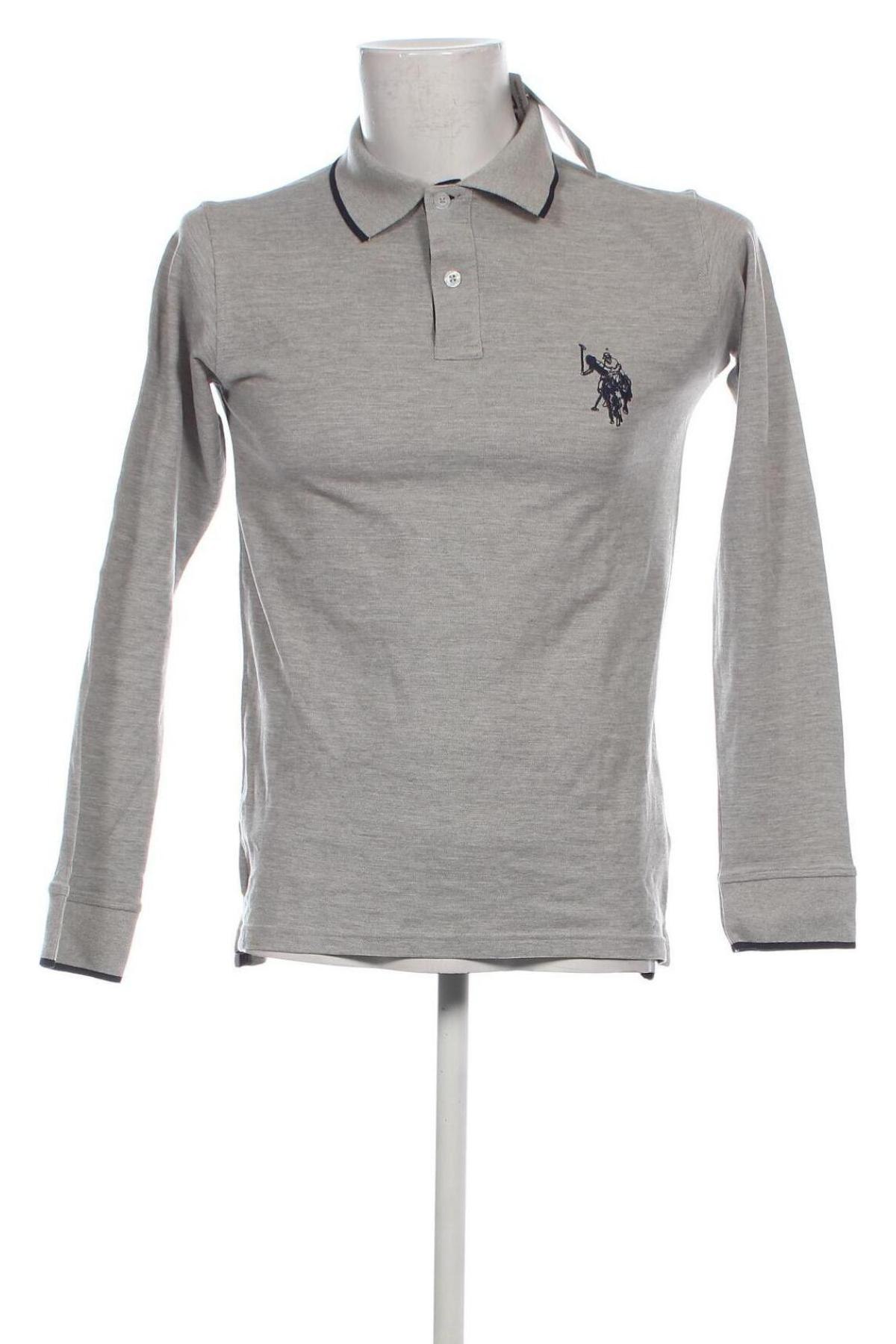 Herren Shirt U.S. Polo Assn., Größe S, Farbe Grau, Preis € 41,49