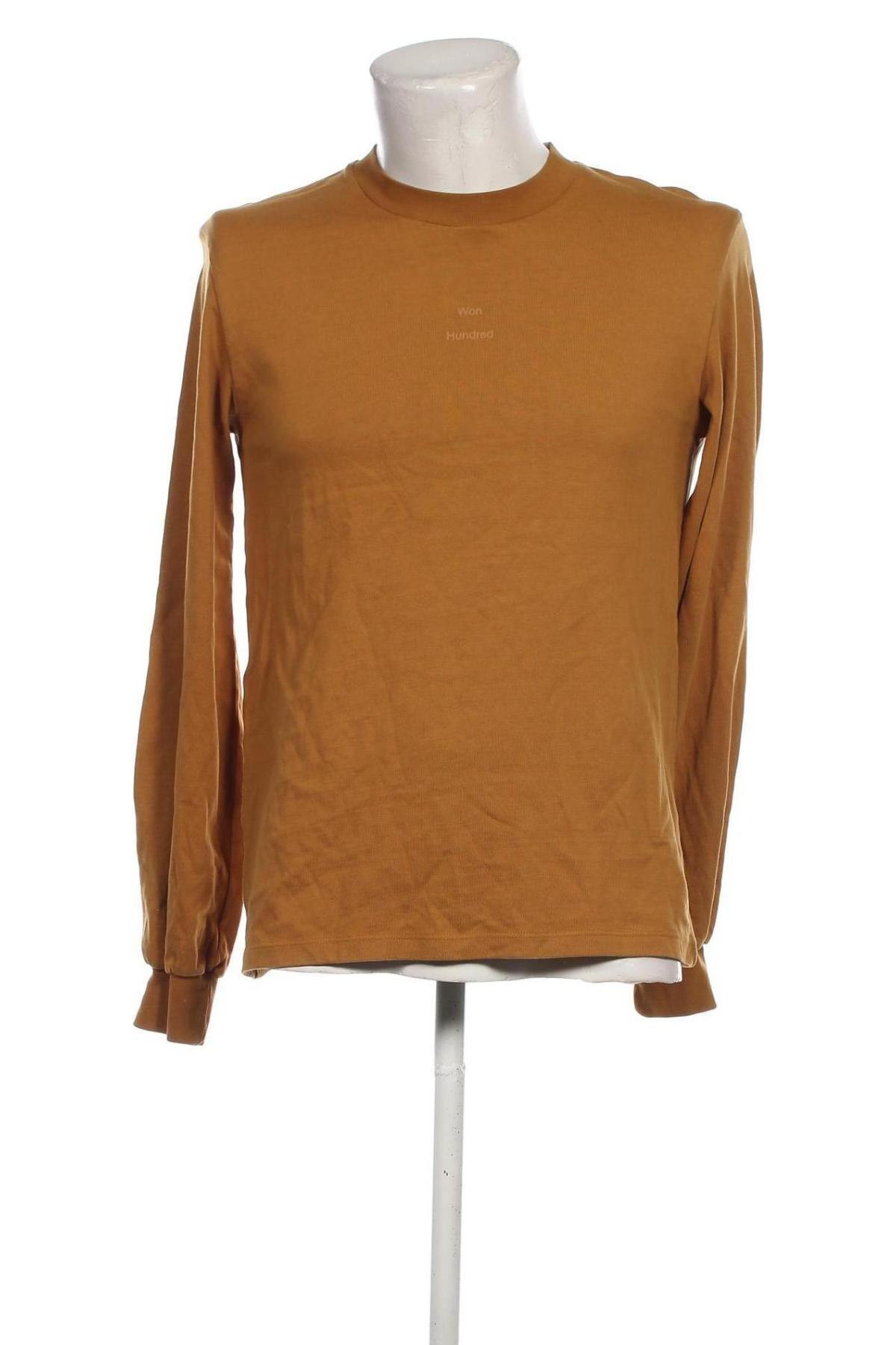 Herren Shirt Won Hundred, Größe S, Farbe Beige, Preis 16,99 €